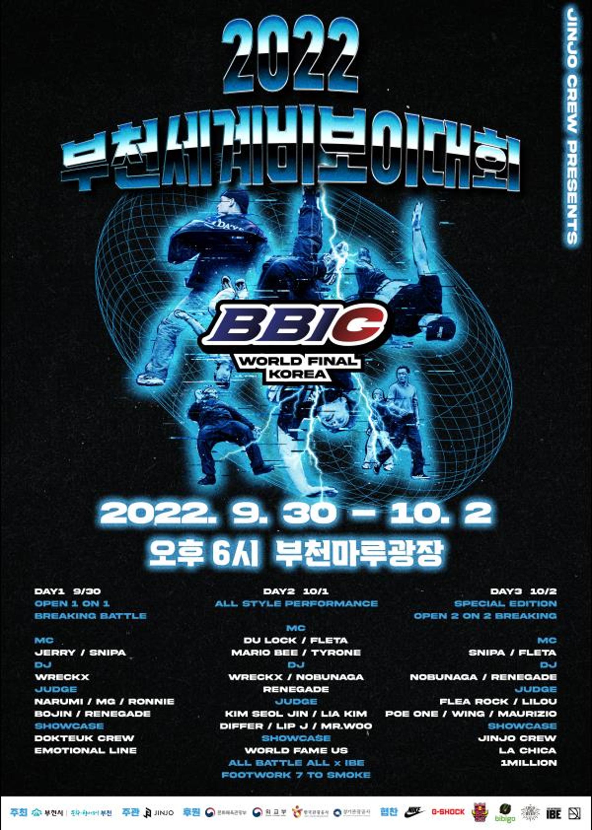 '부천 세계비보이대회 BBIC' 3년만에 마루광장서 열린다