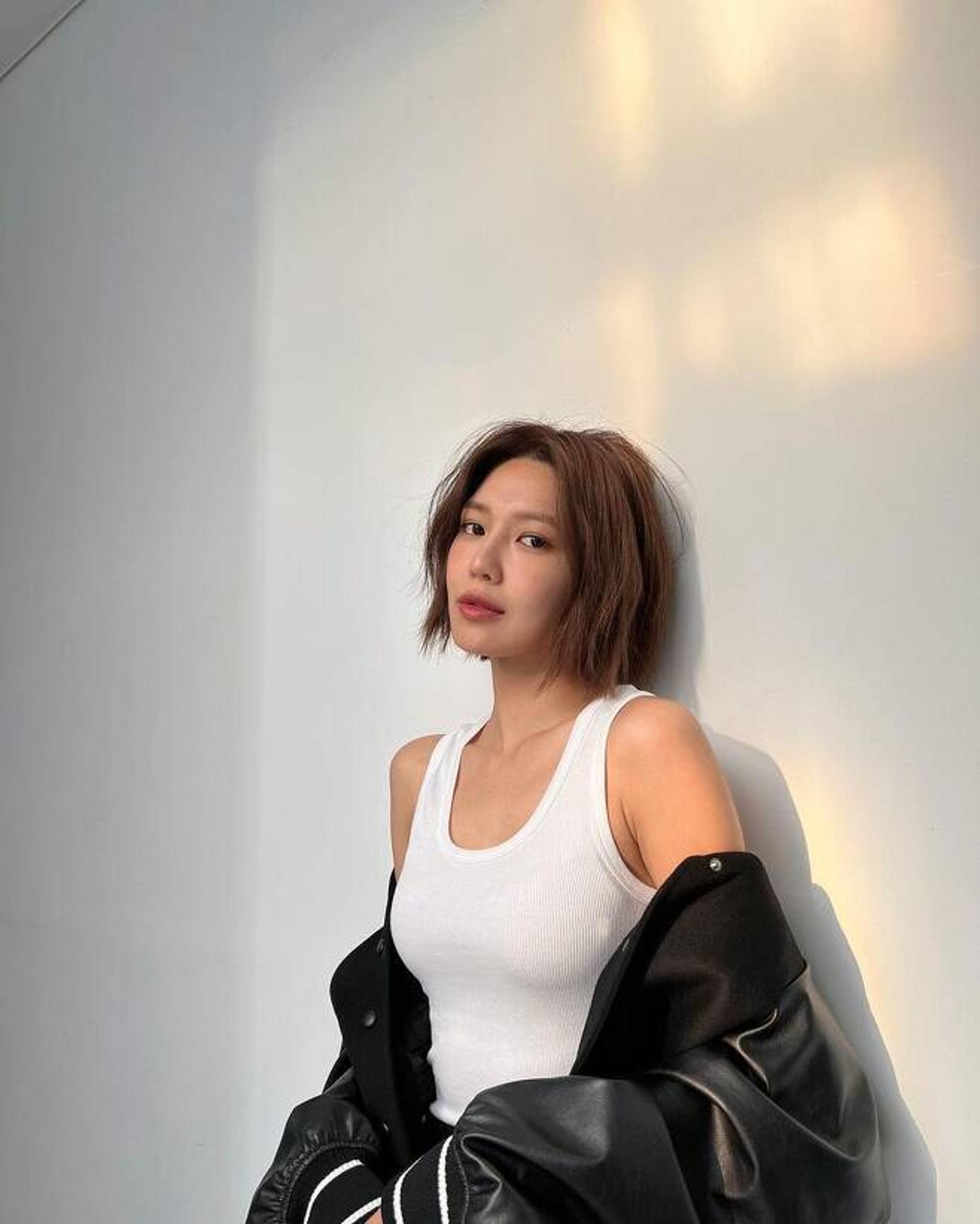 소녀시대 수영, 긴 머리 싹둑… 대체불가 단발 매력 발산