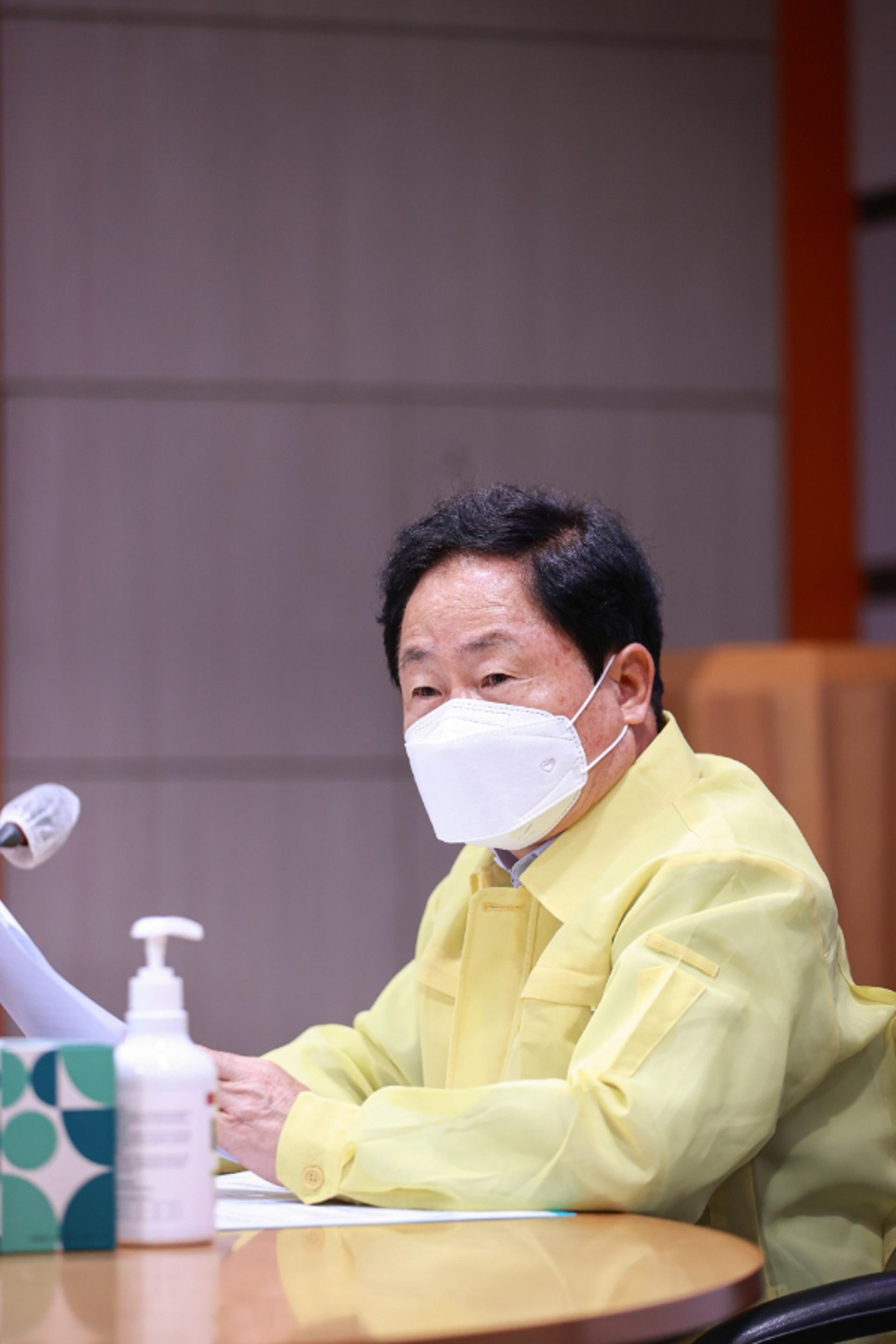 주광덕 남양주시장, 코로나19 확진…"공백 최소화 위해 재택근무"