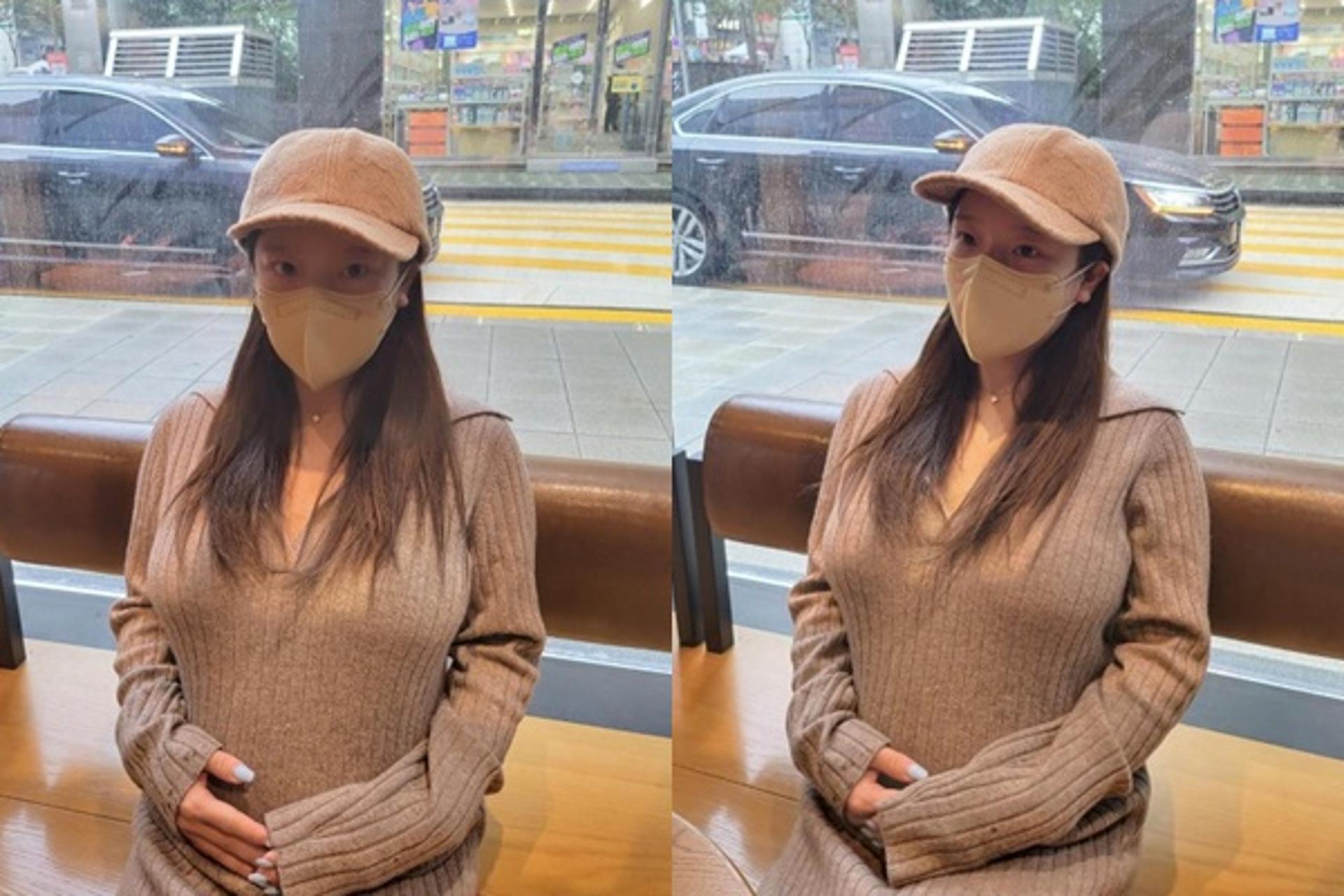 '이욱♥' 벤, 임신 중 눈에 띄는 D라인 좀 봐?