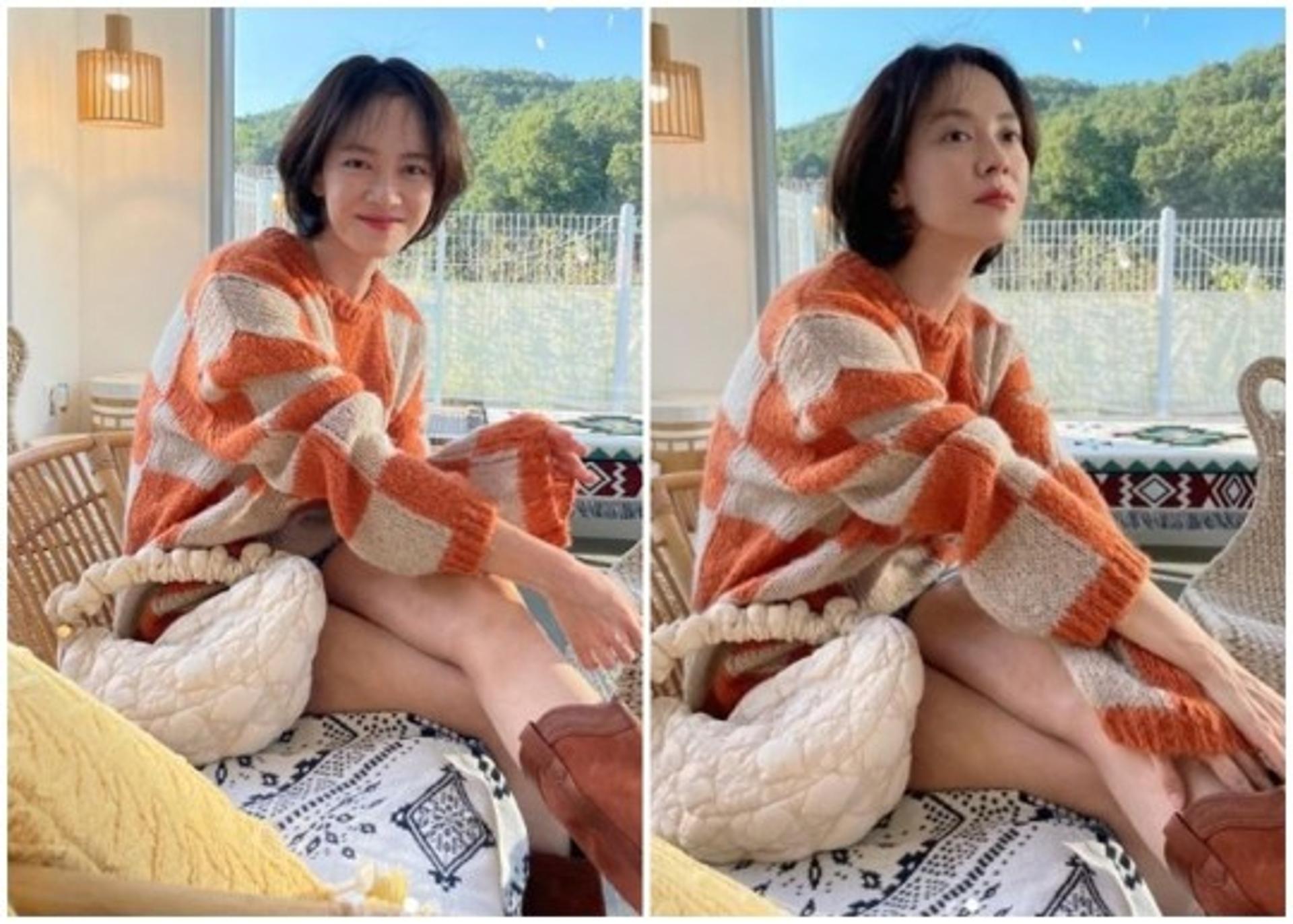 송지효, 너무 마른 거 아냐… 숏컷 후 얼굴이 '소멸 직전'