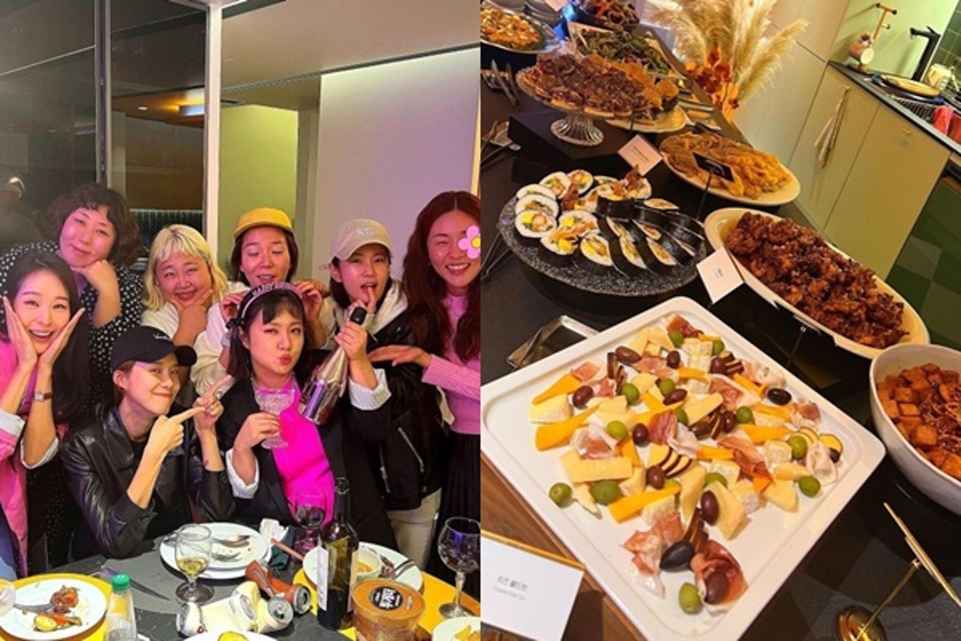 "100만원 트러플"… 박나래 생일파티 '어마어마하네'