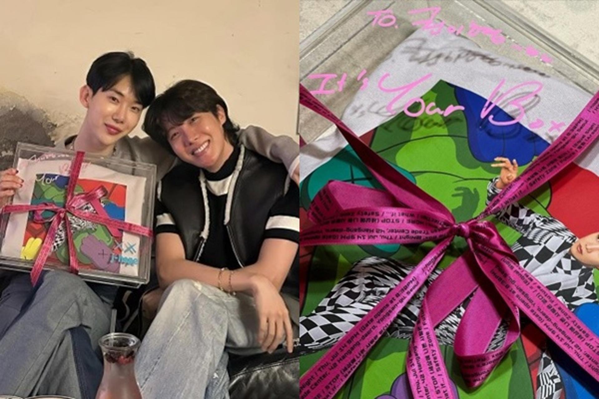 "둘이 닮았는데?"…  조권, BTS 제이홉과 케미 美쳤다