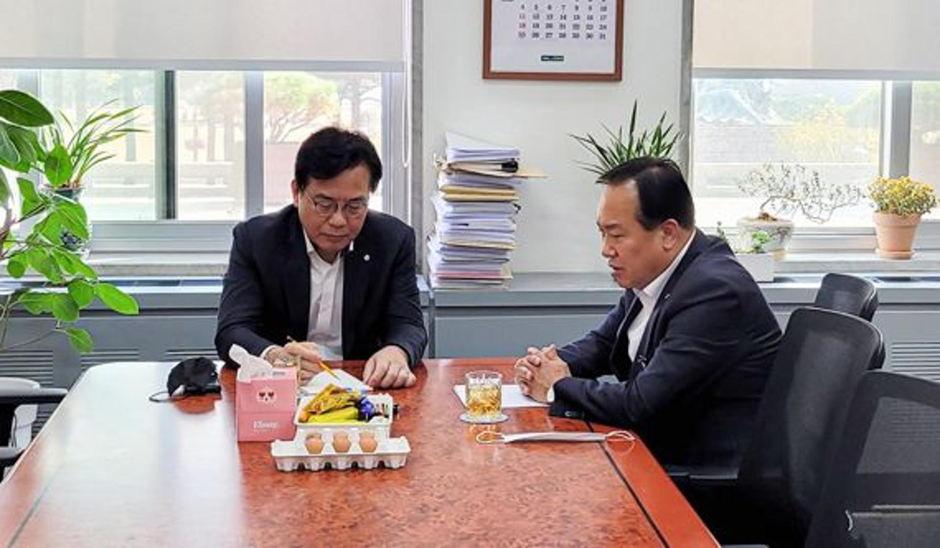 이권재 오산시장, 국회 방문 국비 417억원 지원 요청