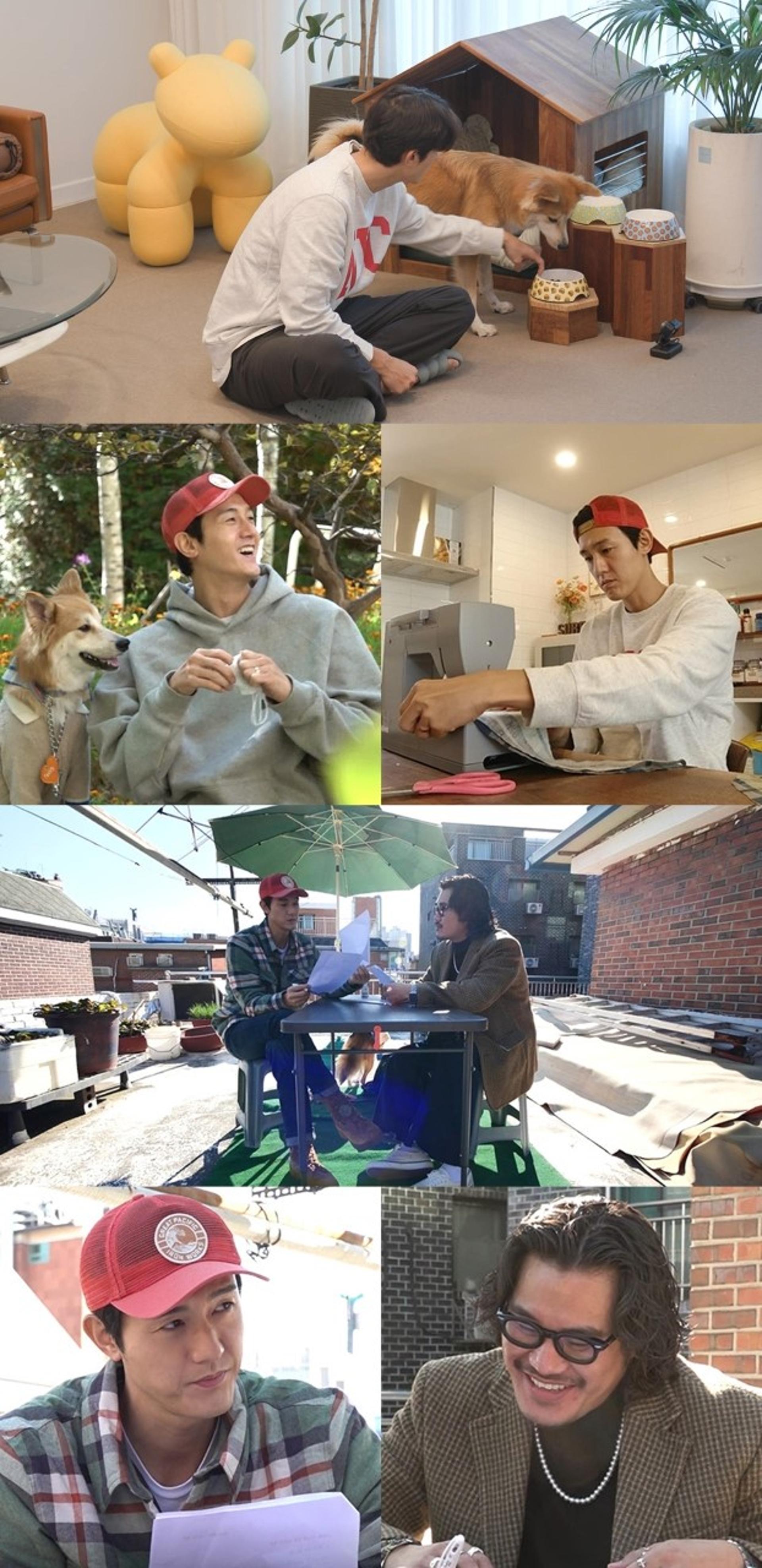 "반려견 테디와 함께"… '품절남' 된 이기우 신혼집 보니?