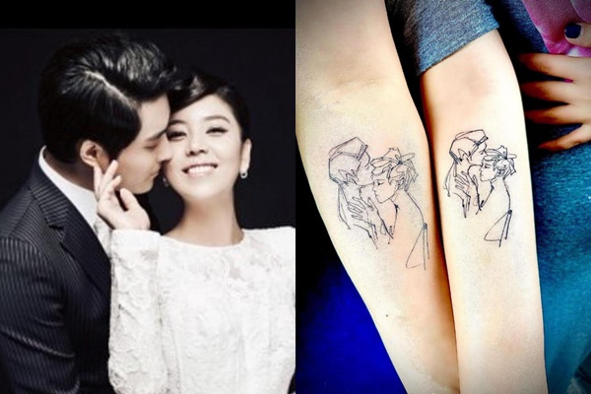 '커플 타투' 로맨틱… '결혼 10주년' 민우혁♥이세미 근황