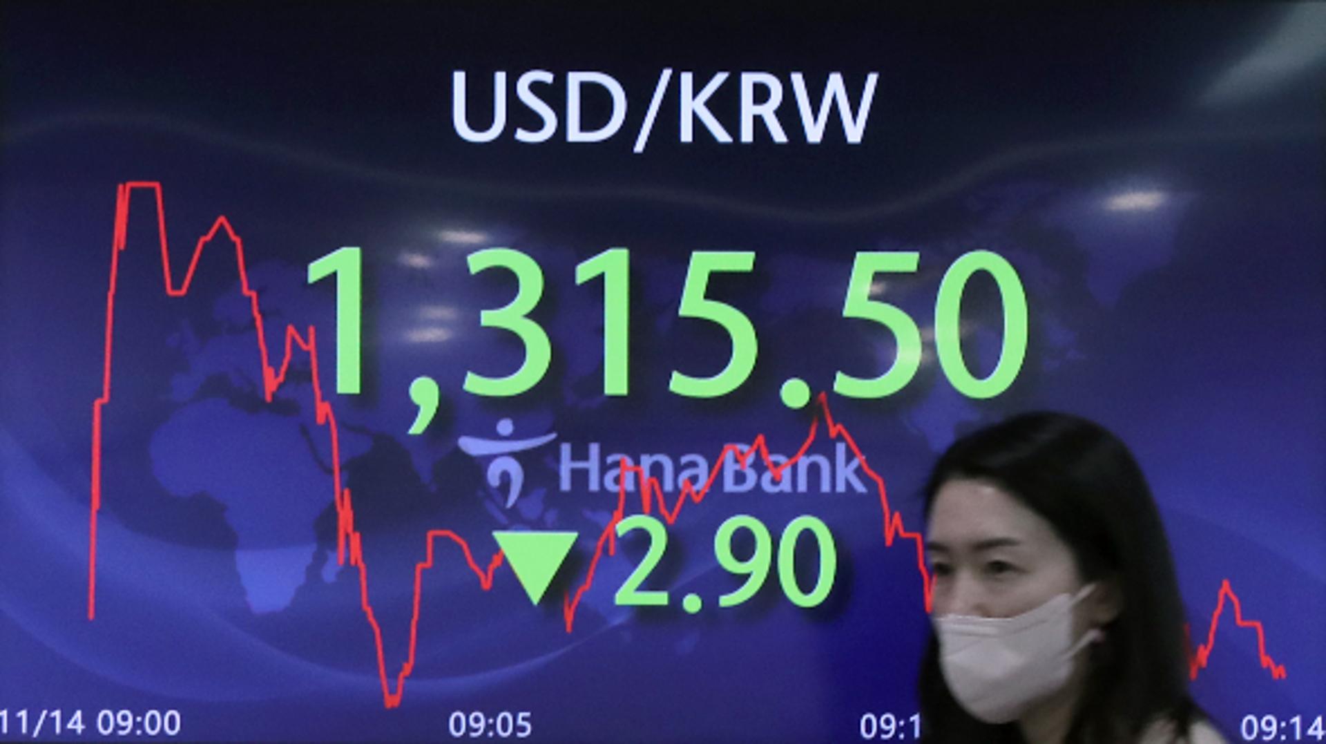 '거침없는 하락' 원/달러 환율, 정부 개입에 1300원대 깨지나