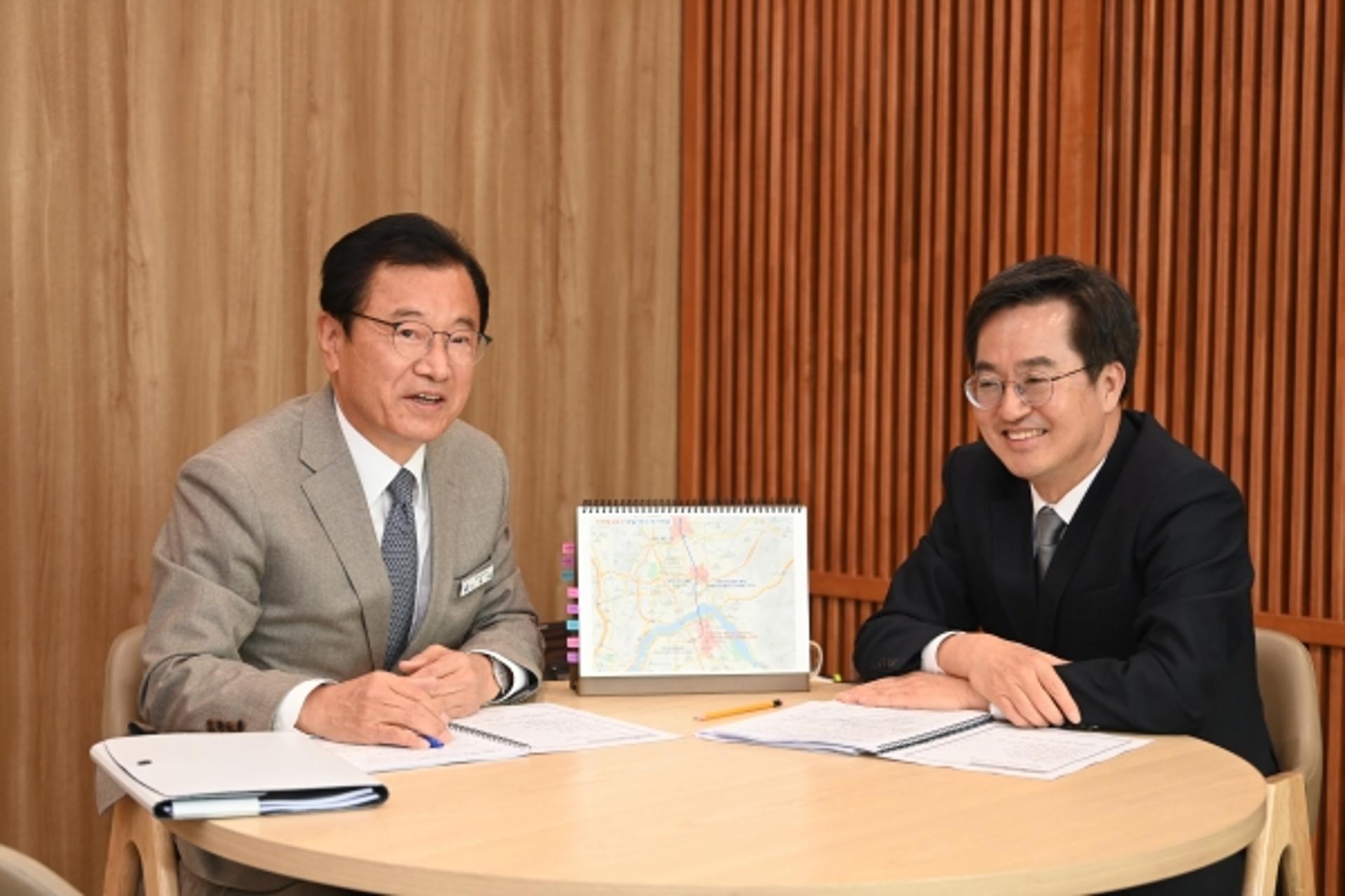이현재 하남시장, 김동연 경기지사에 市 현안 지원 요청