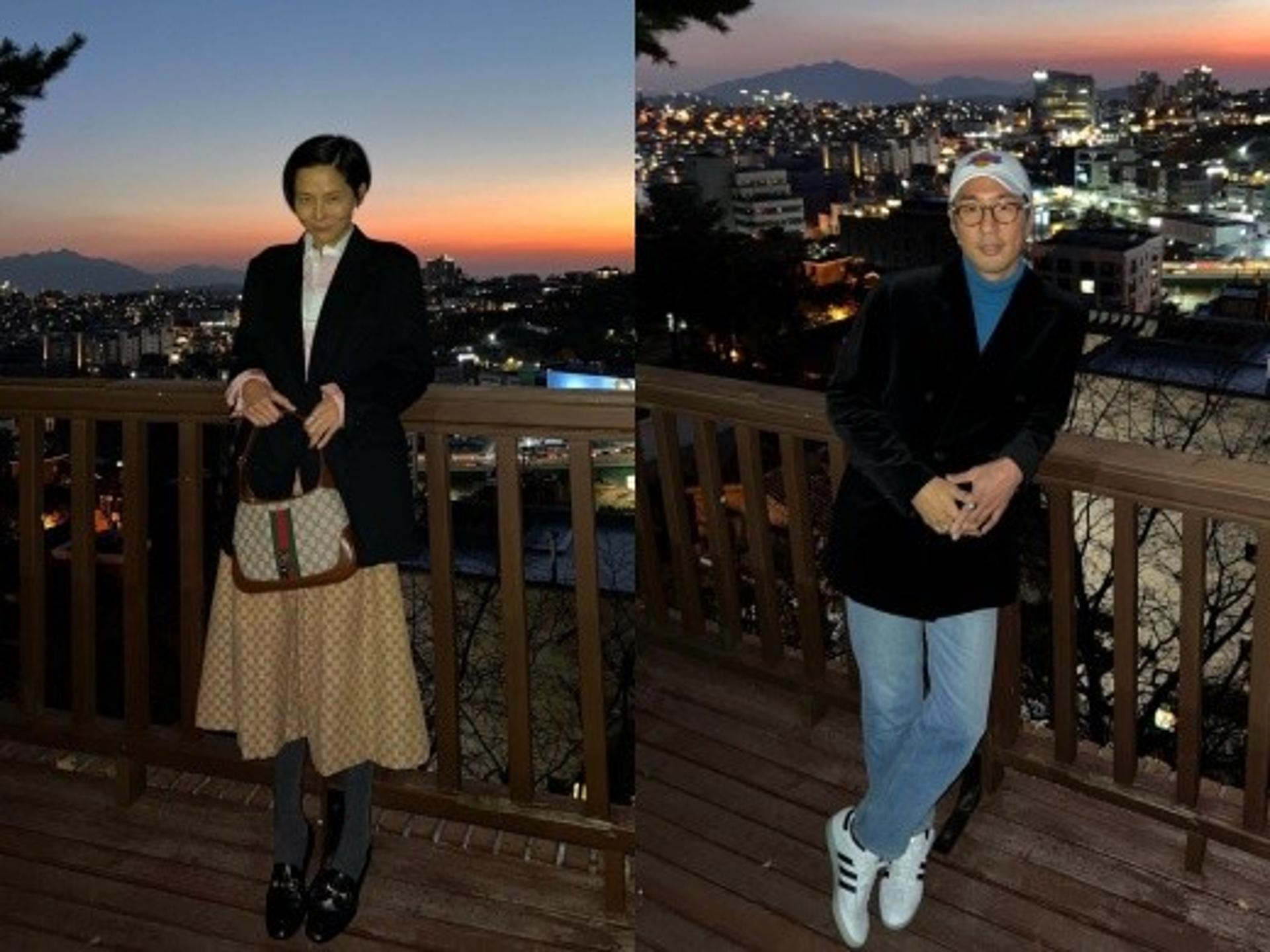 '99억 건물주' 김나영, ♥마이큐와 달달… '밤 산책'