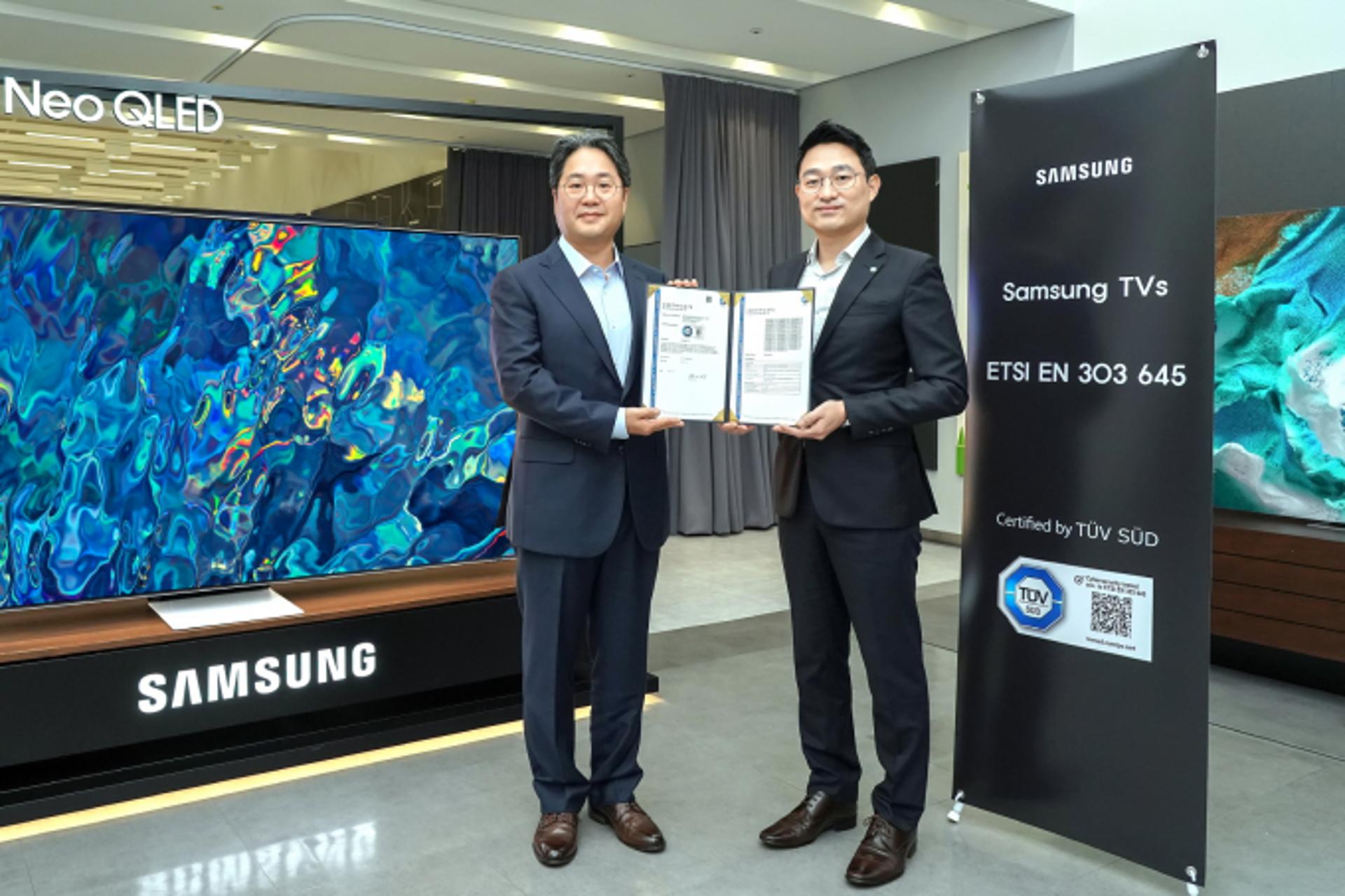 삼성 네오 QLED 4K TV, 유럽 IoT기기 보안 표준 인증 획득