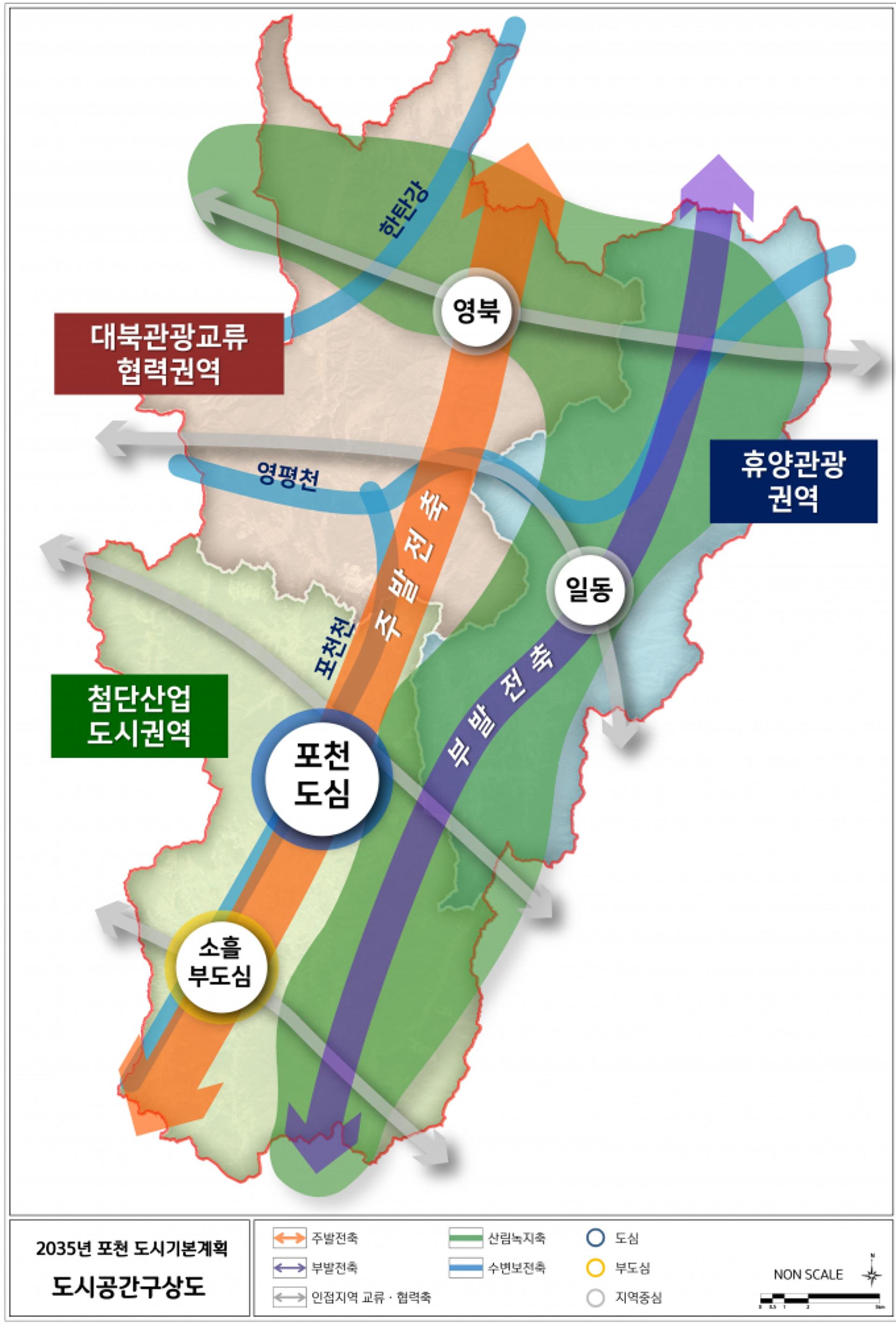경기도, 2035년 포천 도시기본계획 승인…인구 20만5000명 목표