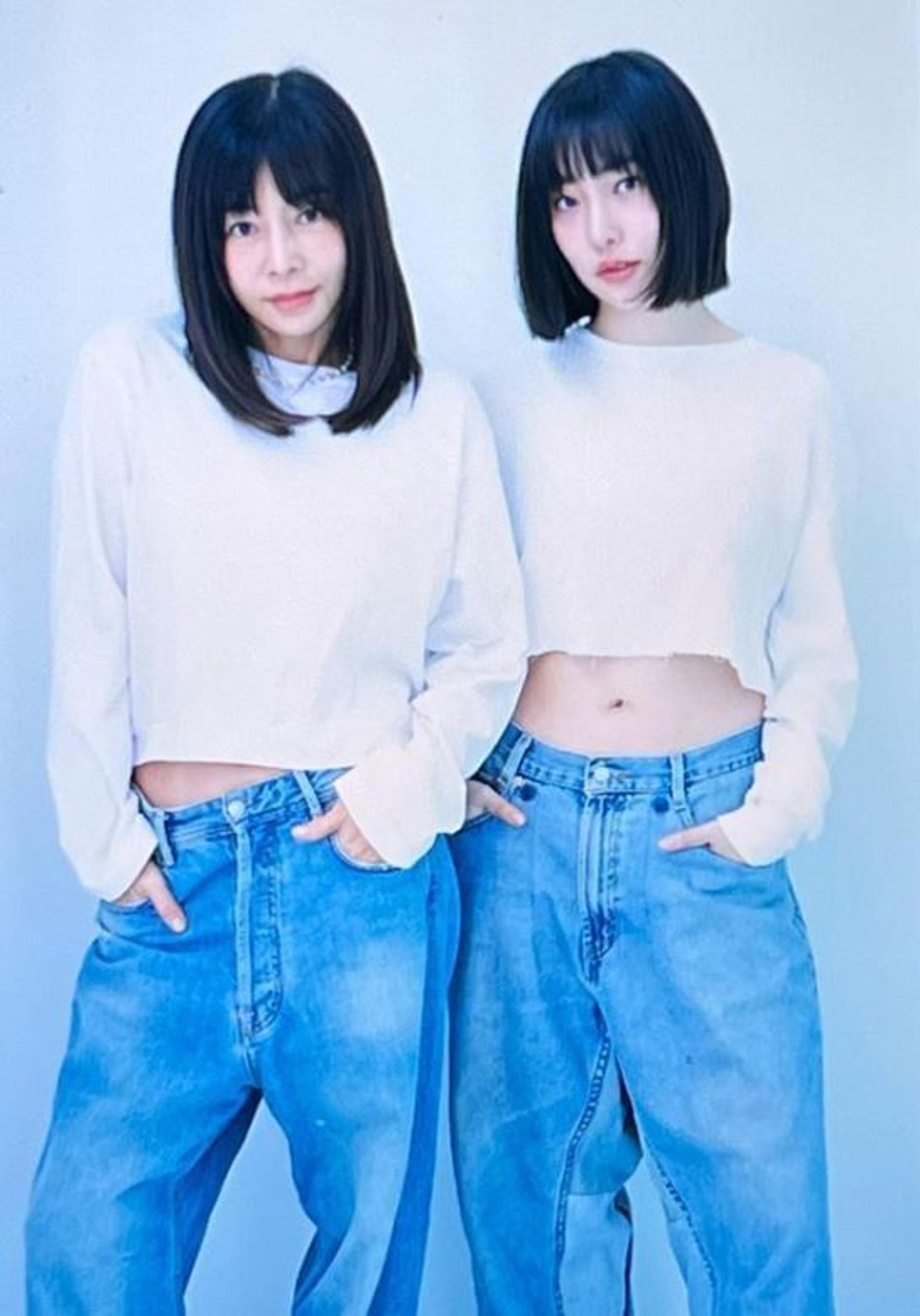 황신혜, 딸 이진이와 힙한 커플룩..."모녀보다 자매"