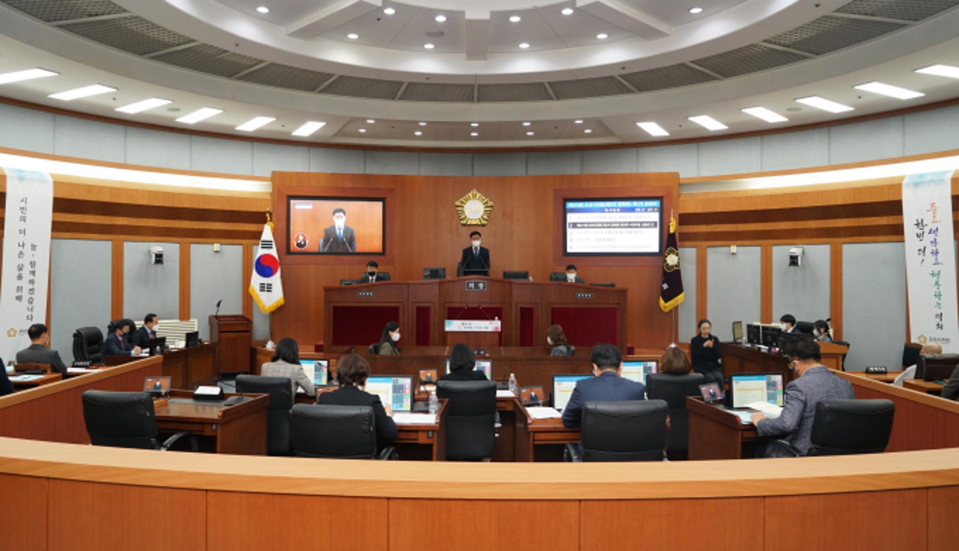 오산시의회, 제2차 정례회 개회… 예산안·조례안 등 총29건 심의·의결
