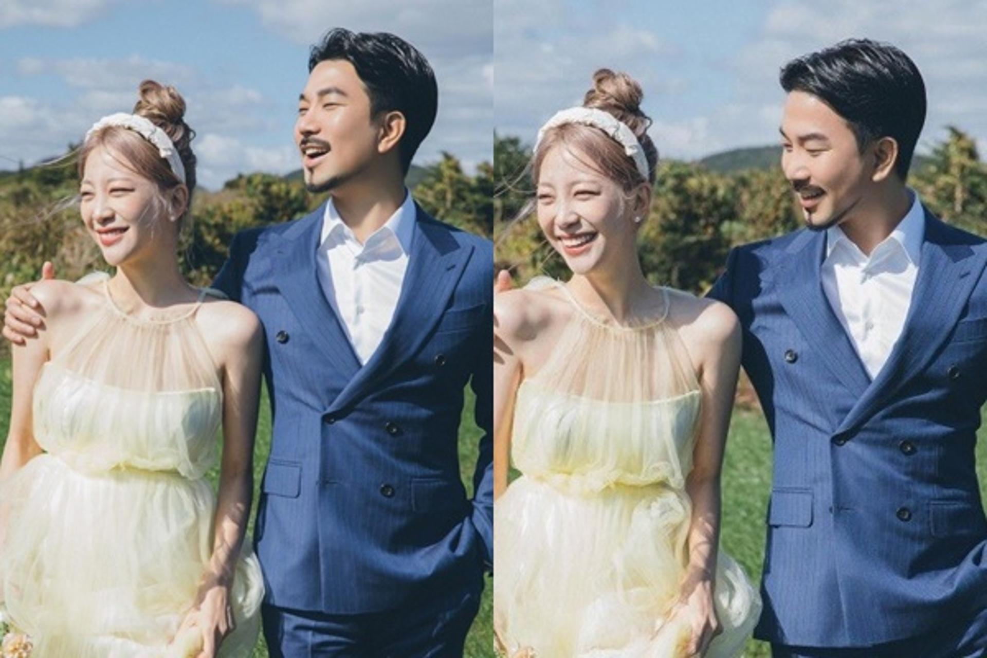 "3년 지나도 여전히"… 지오♥최예슬, 리마인드 웨딩촬영