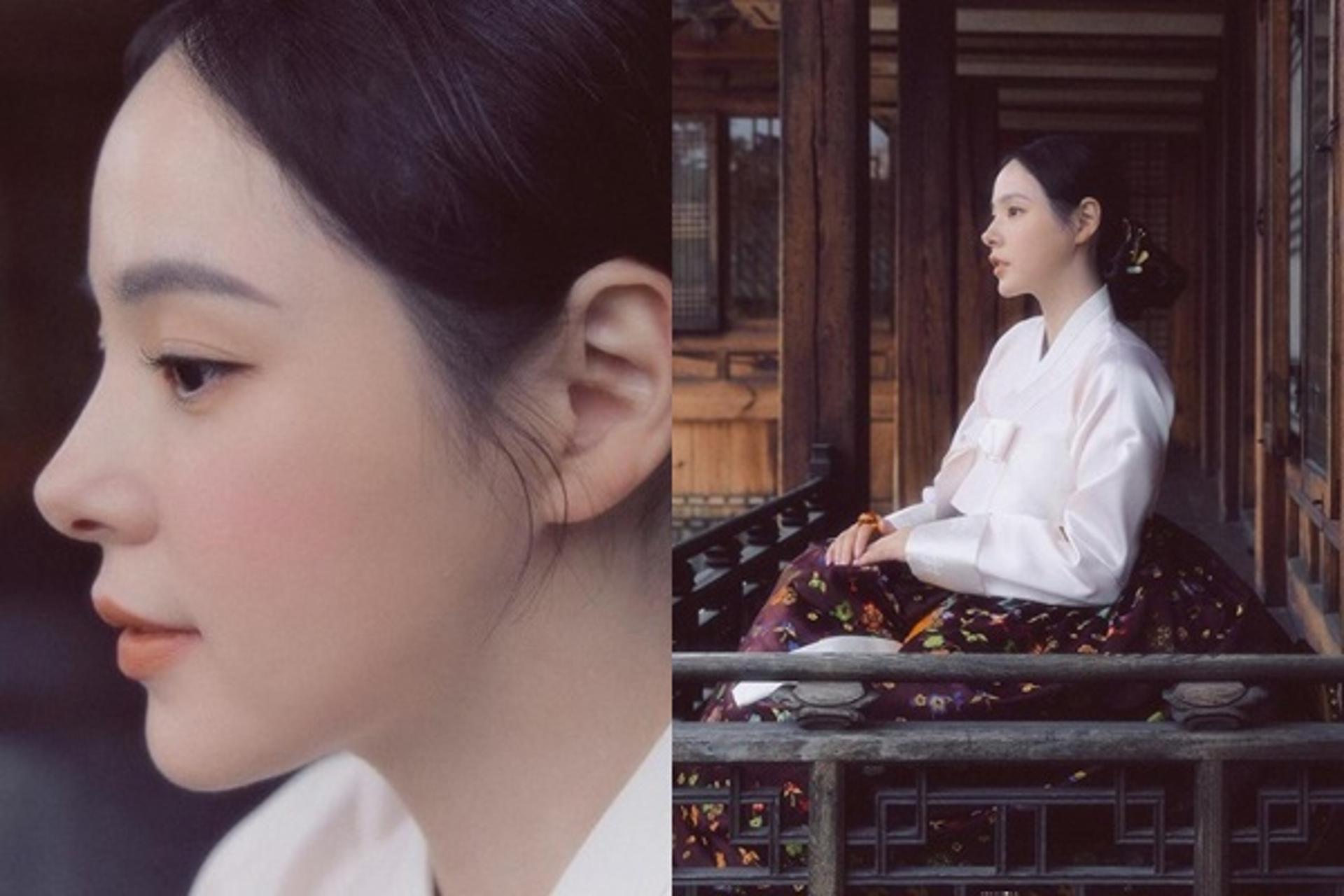 "이래서 반했나"… '태양♥' 민효린, 한복자태 美쳤다