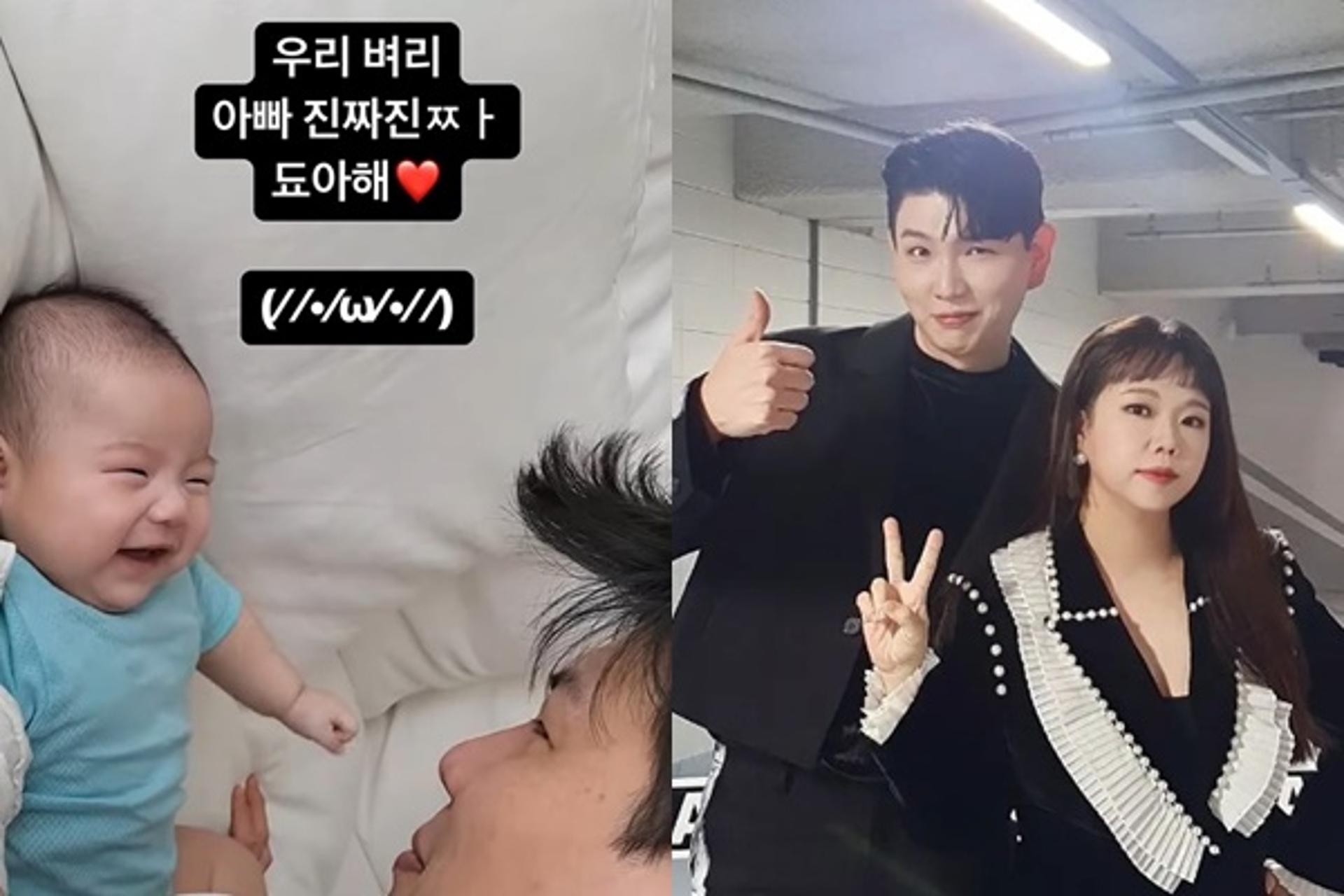 ♥홍현희 질투하겠네… 제이쓴 "똥별이, 아빠 진짜 좋아해"