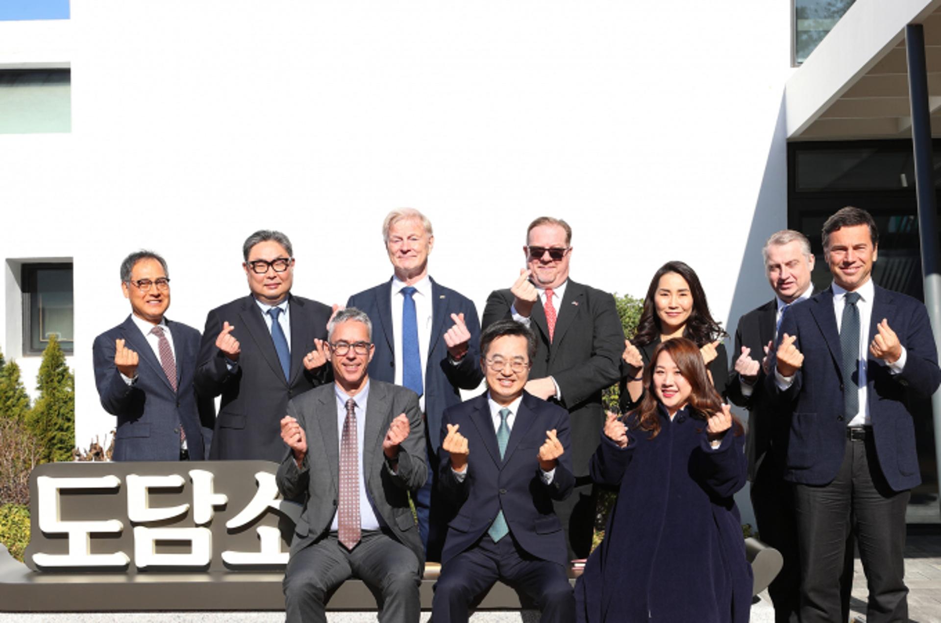 김동연 경기지사, 북미·유럽지역 주한상공회의소와 소통 간담회