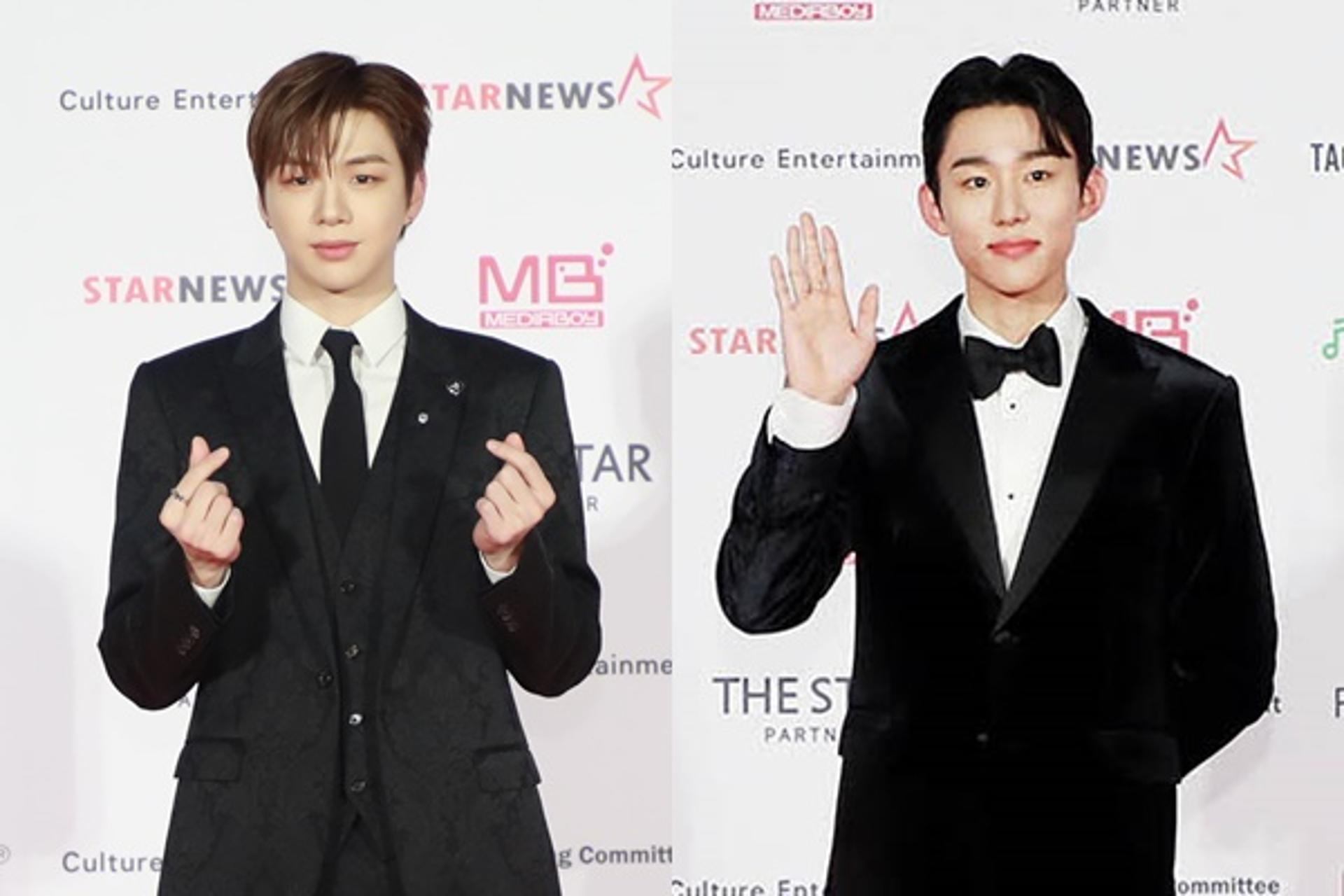 "성장하는 배우되겠다"… 강다니엘·서범준, 신인상  [2022 AAA]