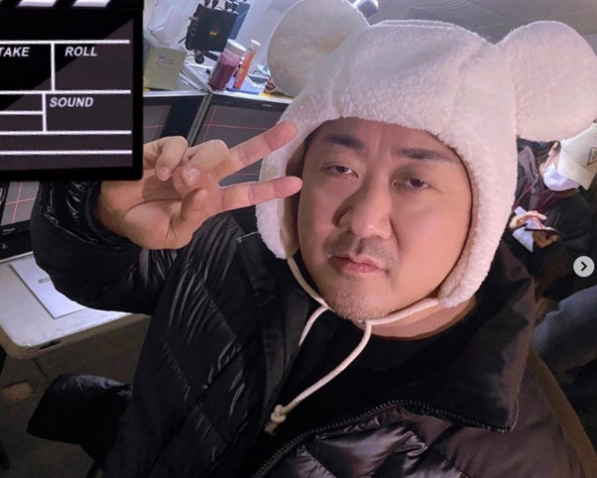 '예정화♥' 마동석, 결혼 후 매력 폭발… "깜찍한 곰돌이"