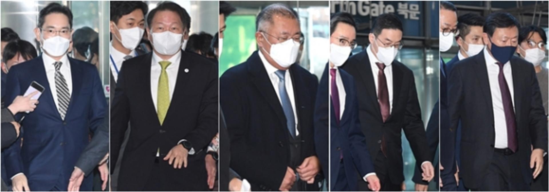 국내 넘어 해외로… 새해 벽두부터 발로 뛰는 총수들