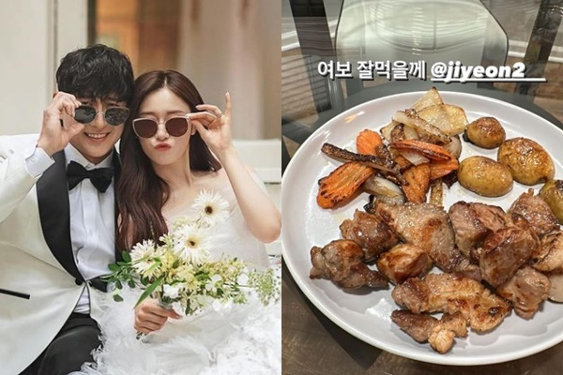 ♥지연 내조 장난아니네… 황재균, "여보, 잘 먹을게"