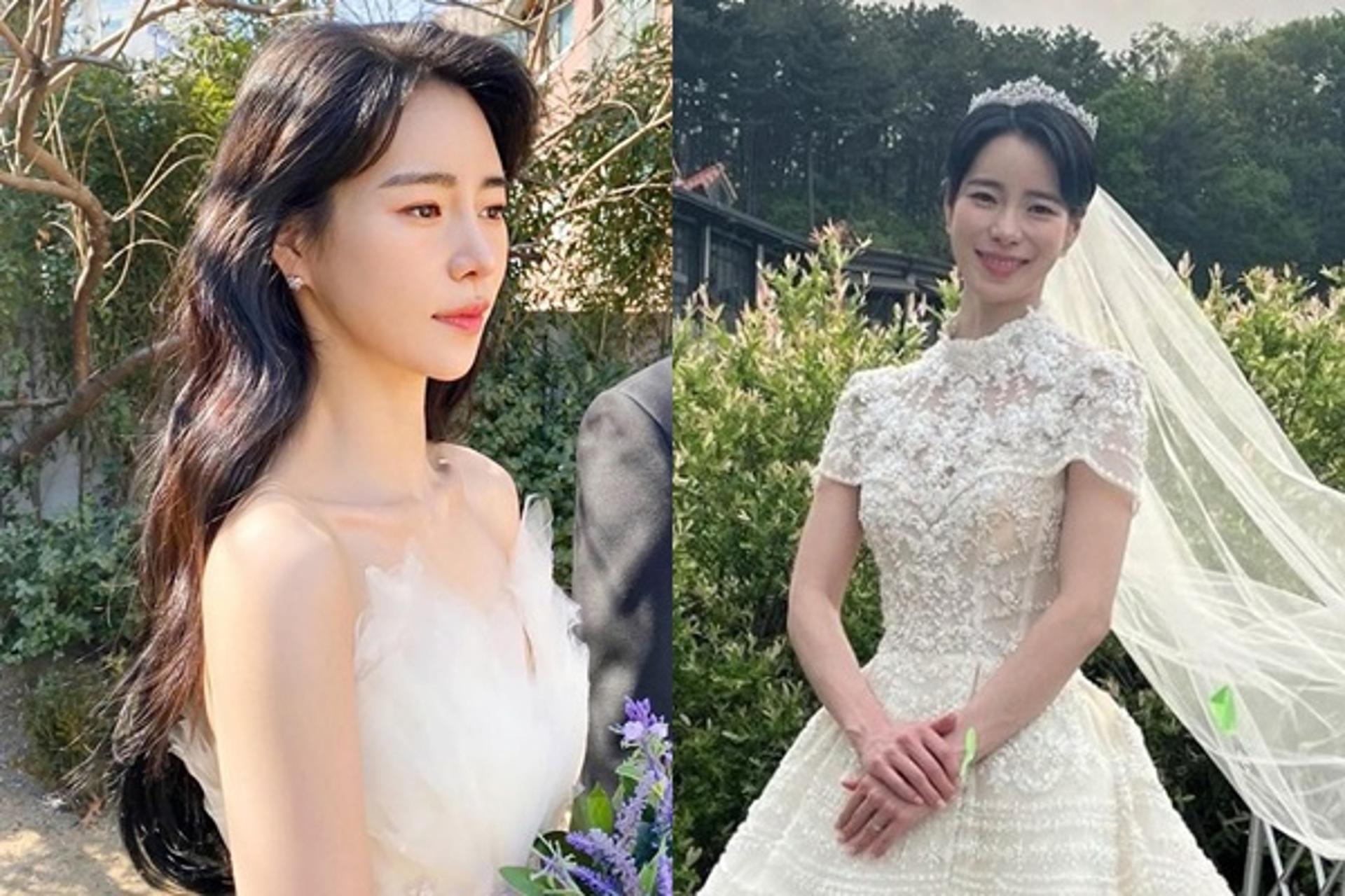 "멋지다 연진아"… '더 글로리' 임지연, 웨딩드레스 자태 좀 봐?