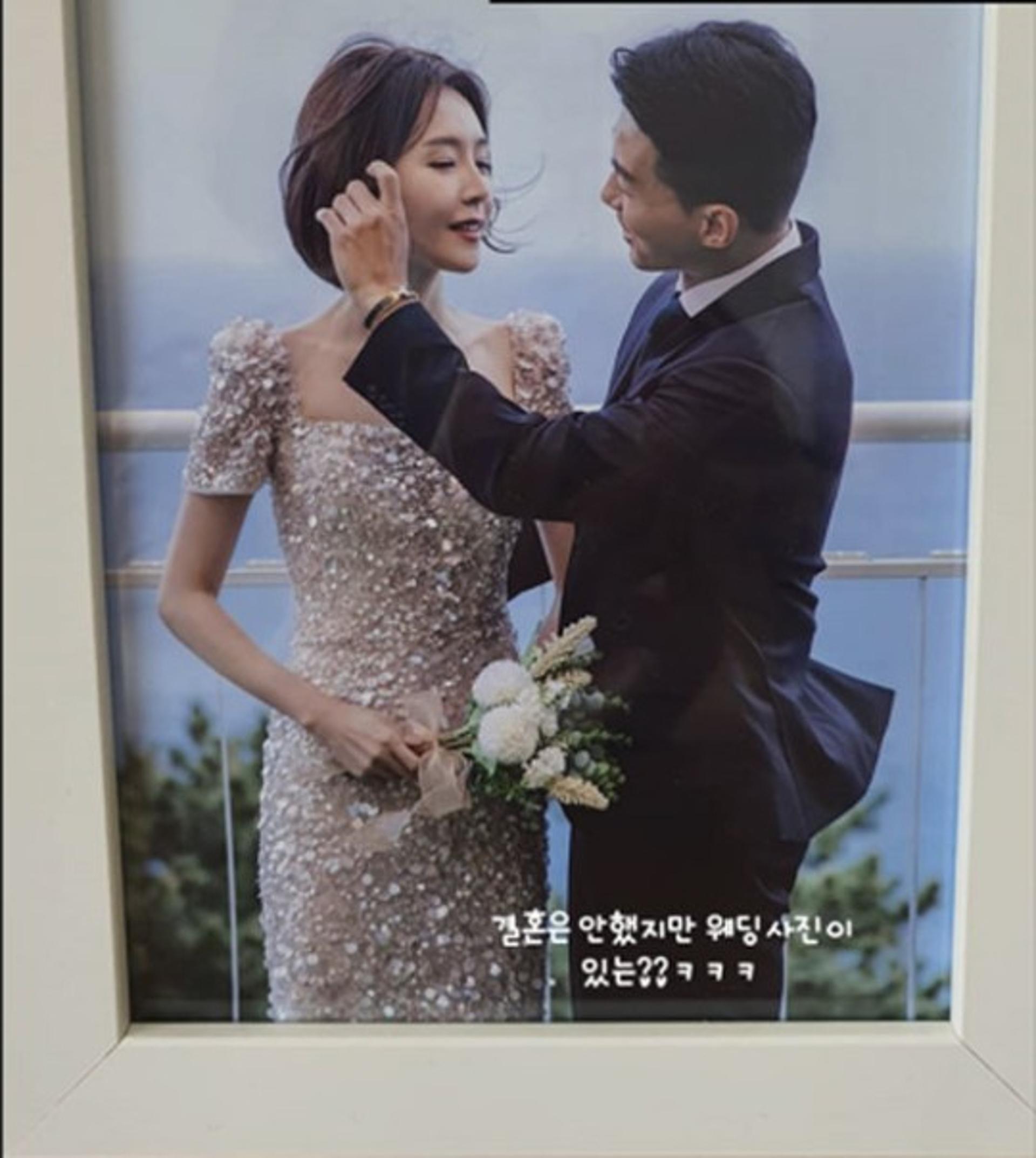"결혼 안 했지만"… '돌싱' 조예영·한정민, 웨딩사진 스포?