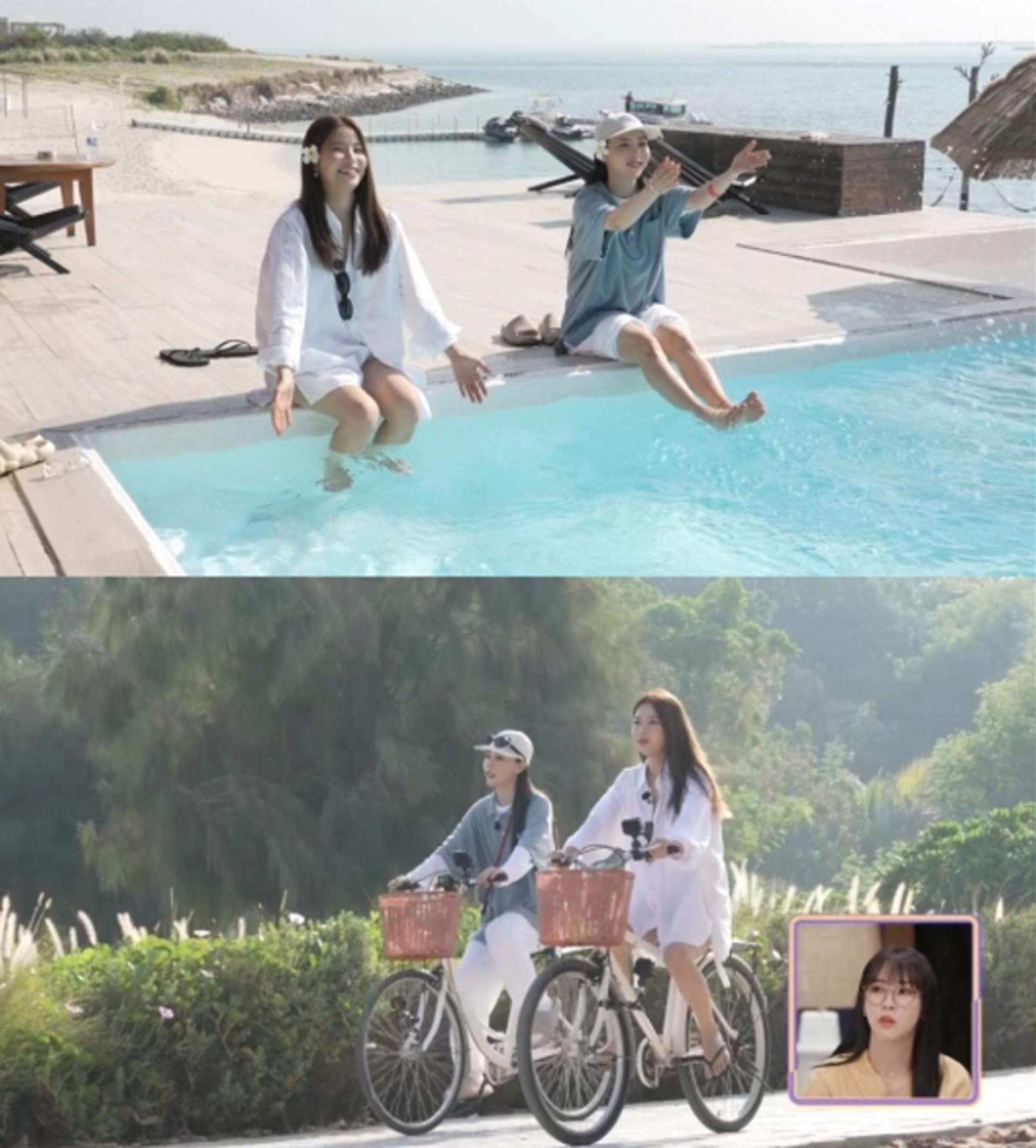마마무 솔라·문별, 떠났다… "제대로 힐링"