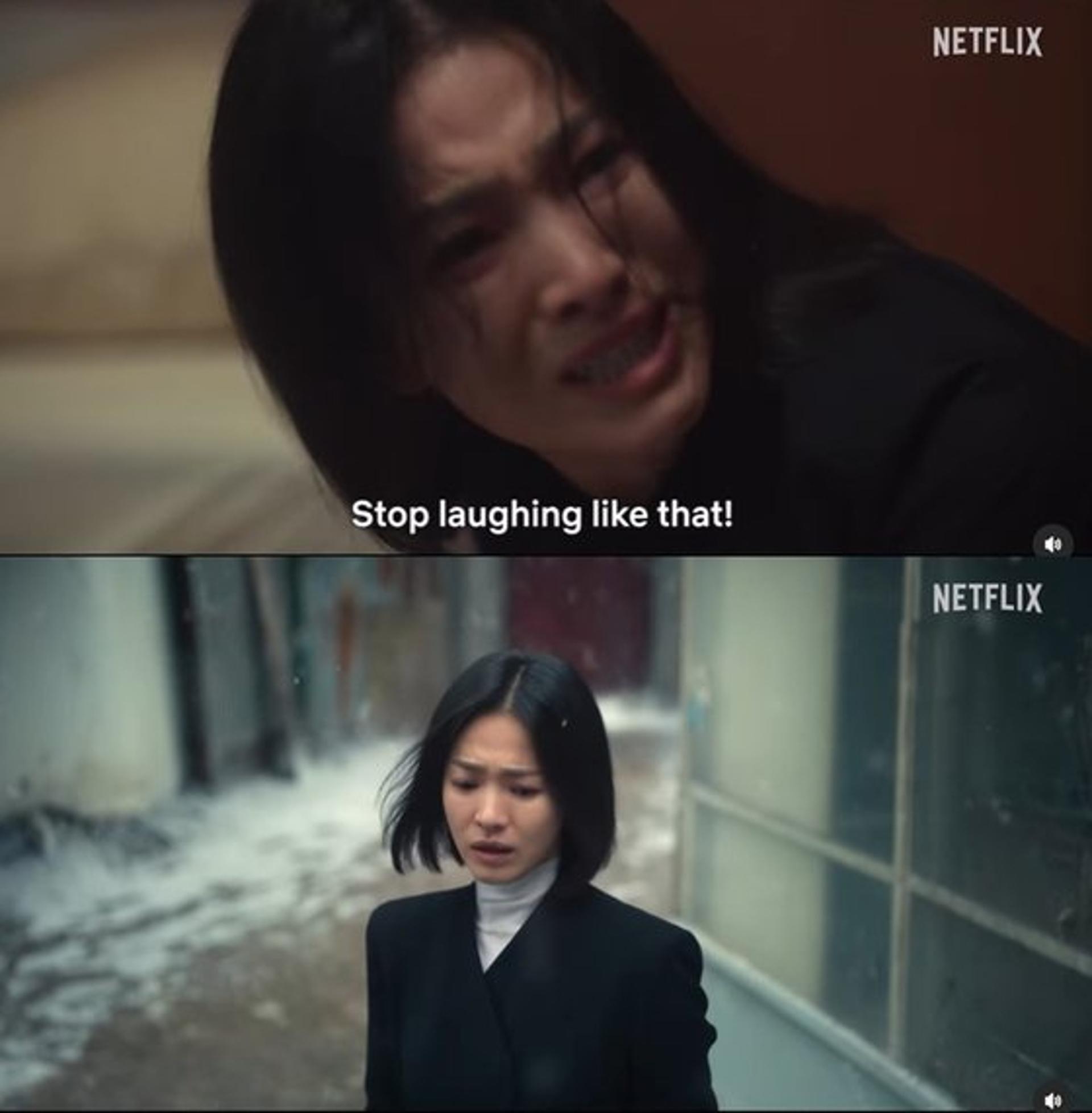 '더 글로리' 송혜교 절규에 절친 옥주현 "건드리면 죽는다 연진아"