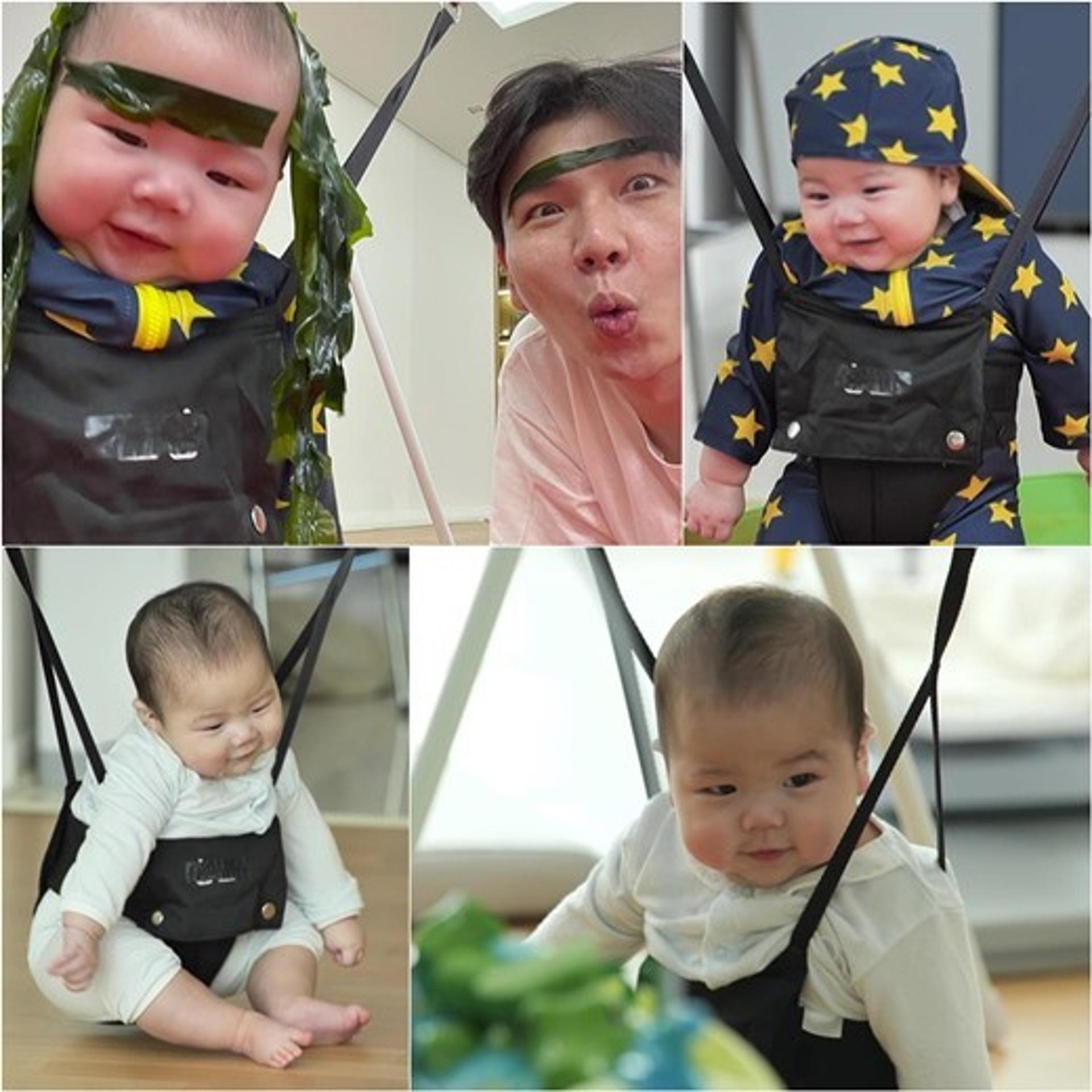"치명적인 똥별이"… 홍현희♥?제이쓴 아들, 미역머리+짱구 눈썹까지?