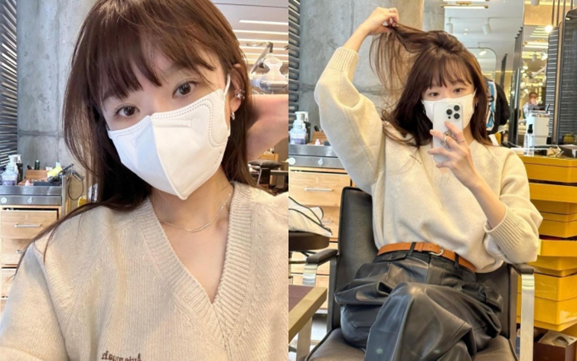 "머리 잘랐어요"… 강민경, 구설수 속 심경 변화왔나
