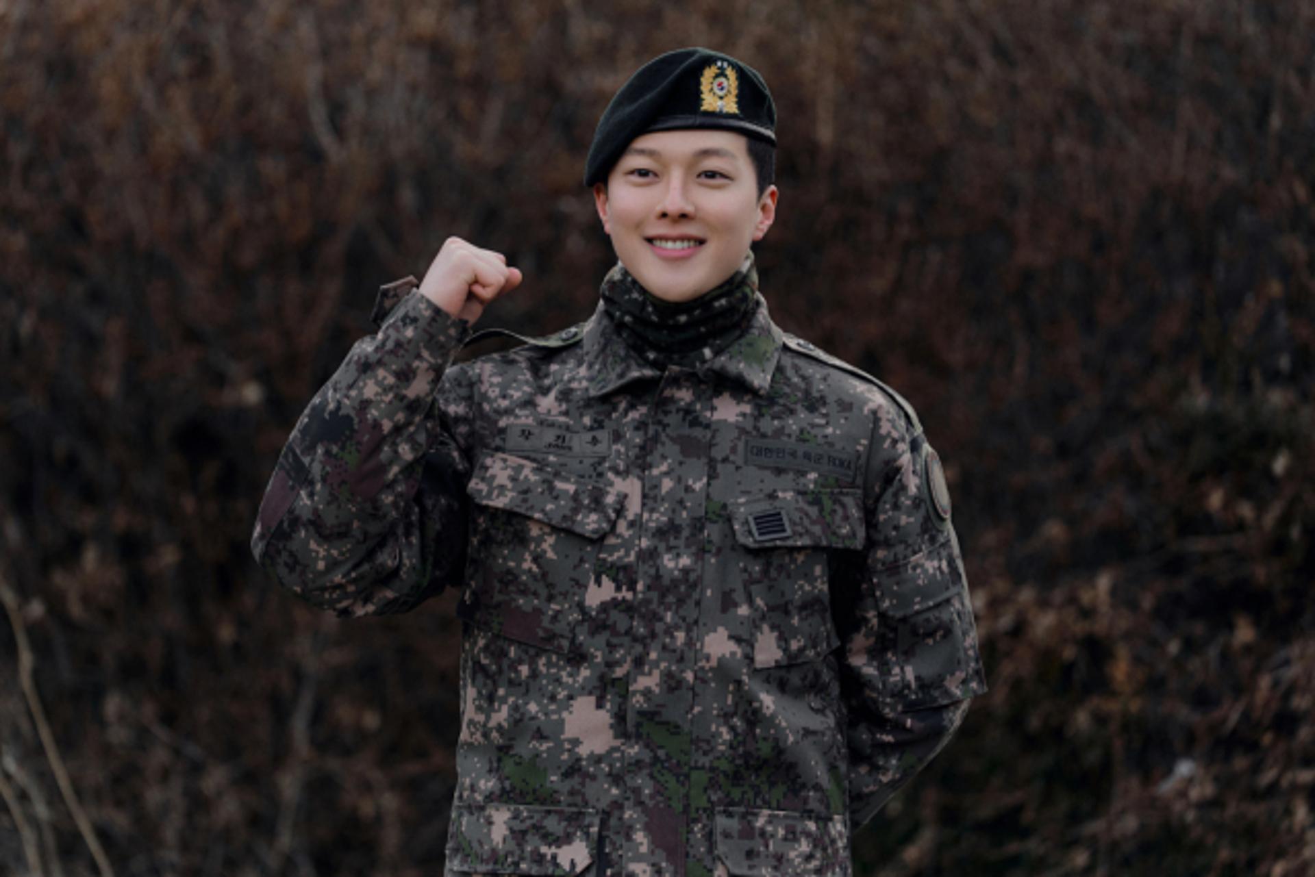 "송혜교 면회 와줬다"… 장기용, 군 복무 마치고 전역
