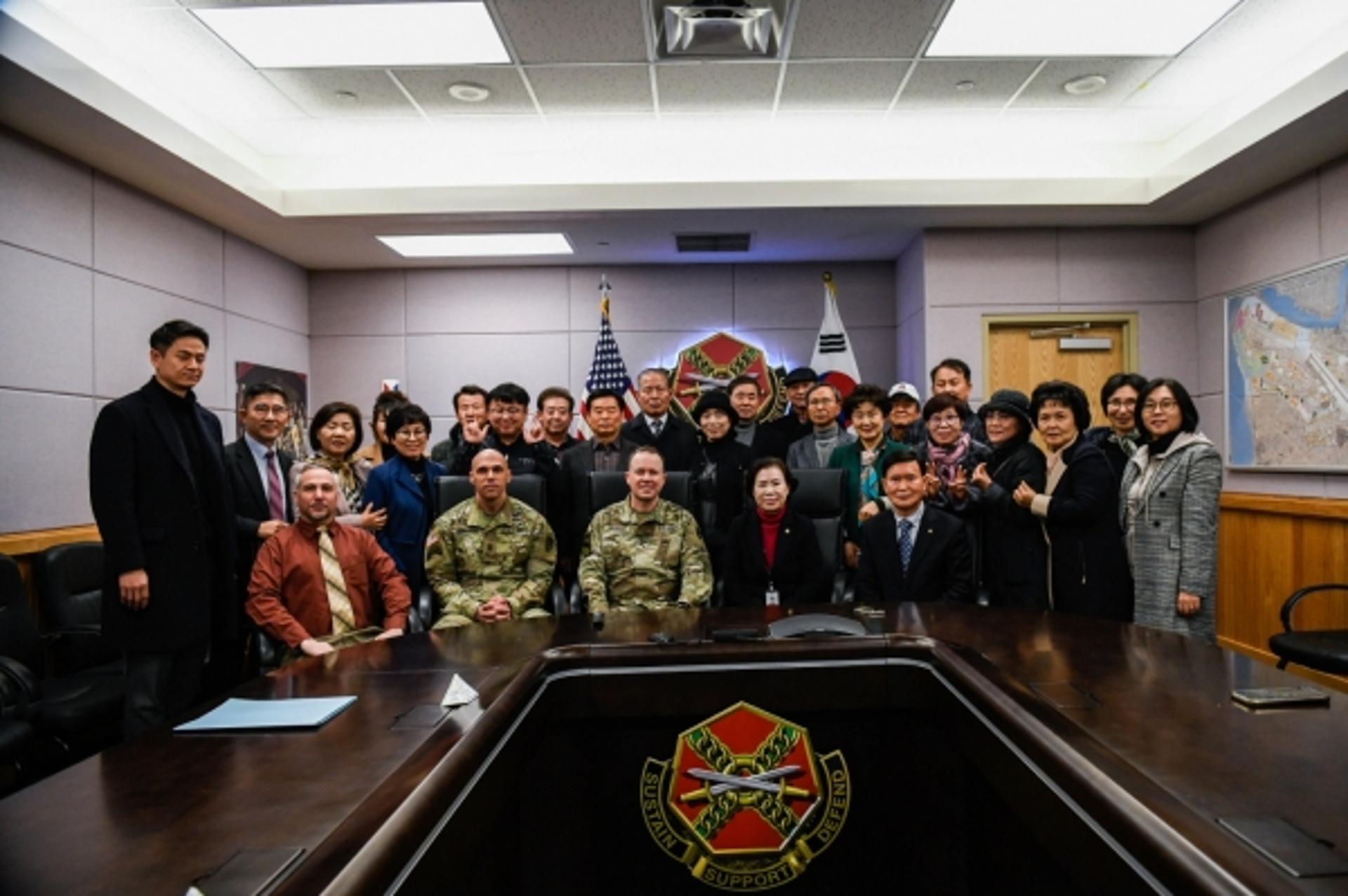 평택 험프리스 기지수비대, 지역사회 대상 전략안보 동맹투어 열어