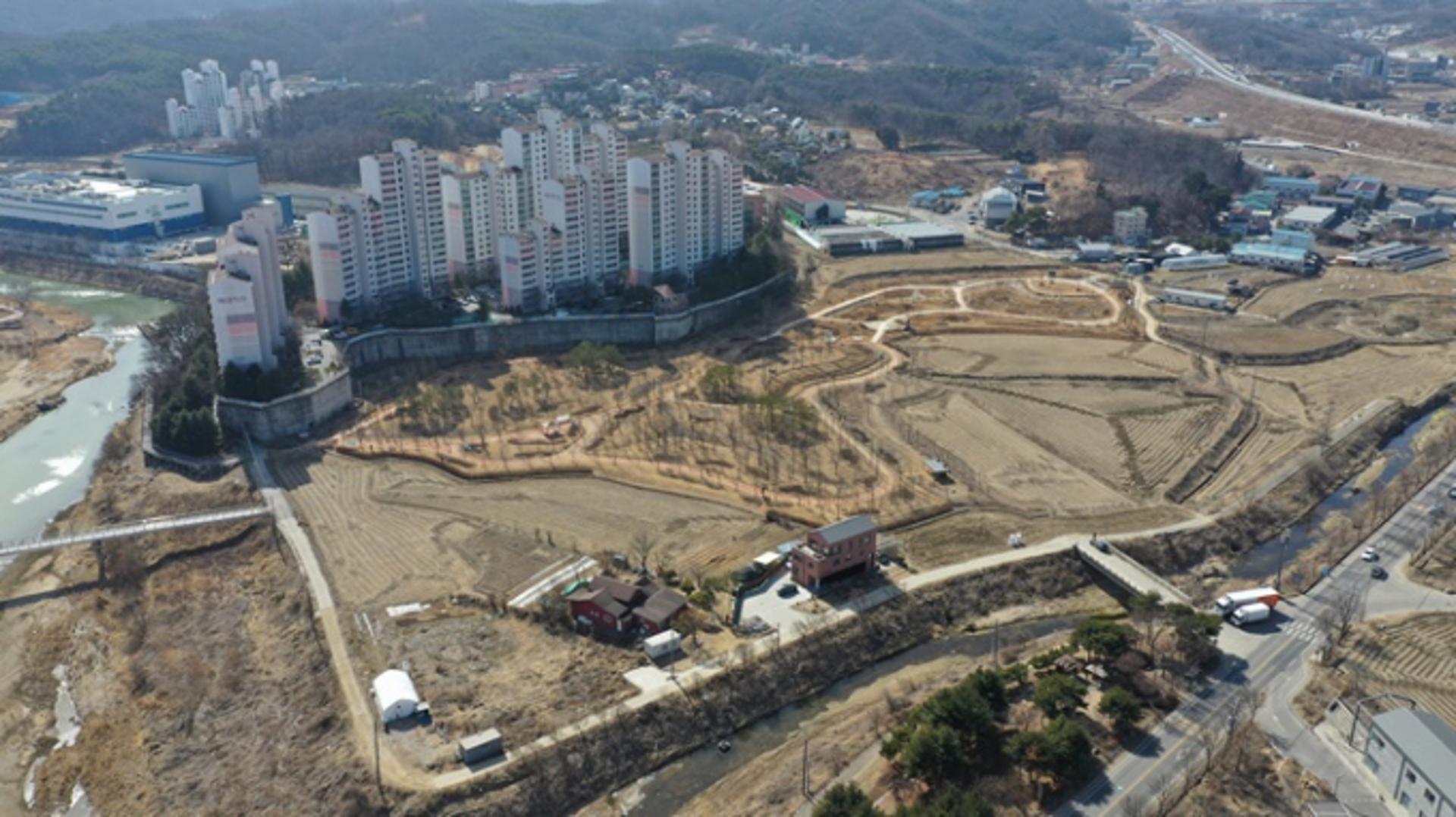 용인특례시, '경안천 영문리 도시숲' 이달부터 전면 개방