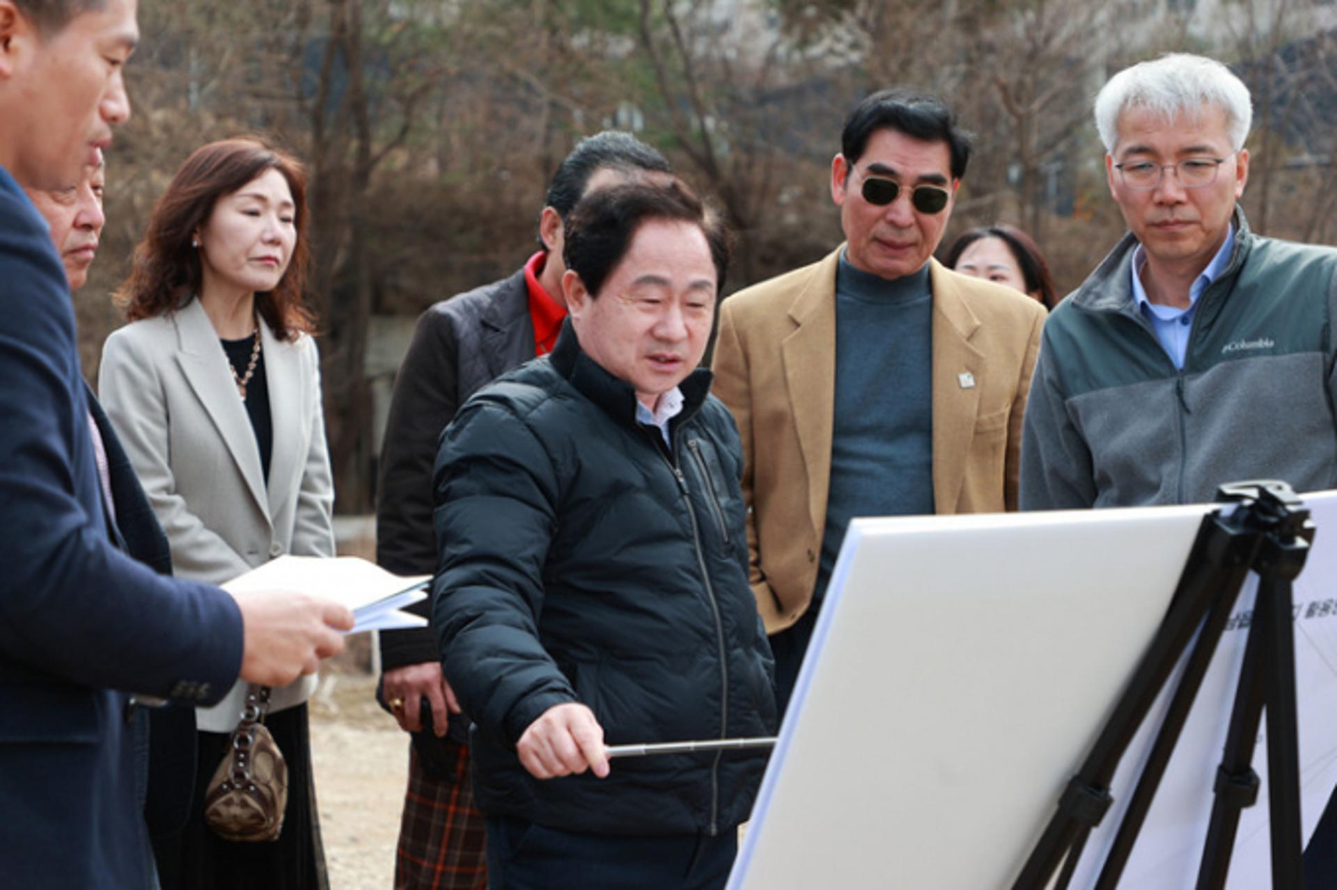 주광덕 남양주시장, "오남읍에 공원·공연장 갖춘 복합문화시설 조성"