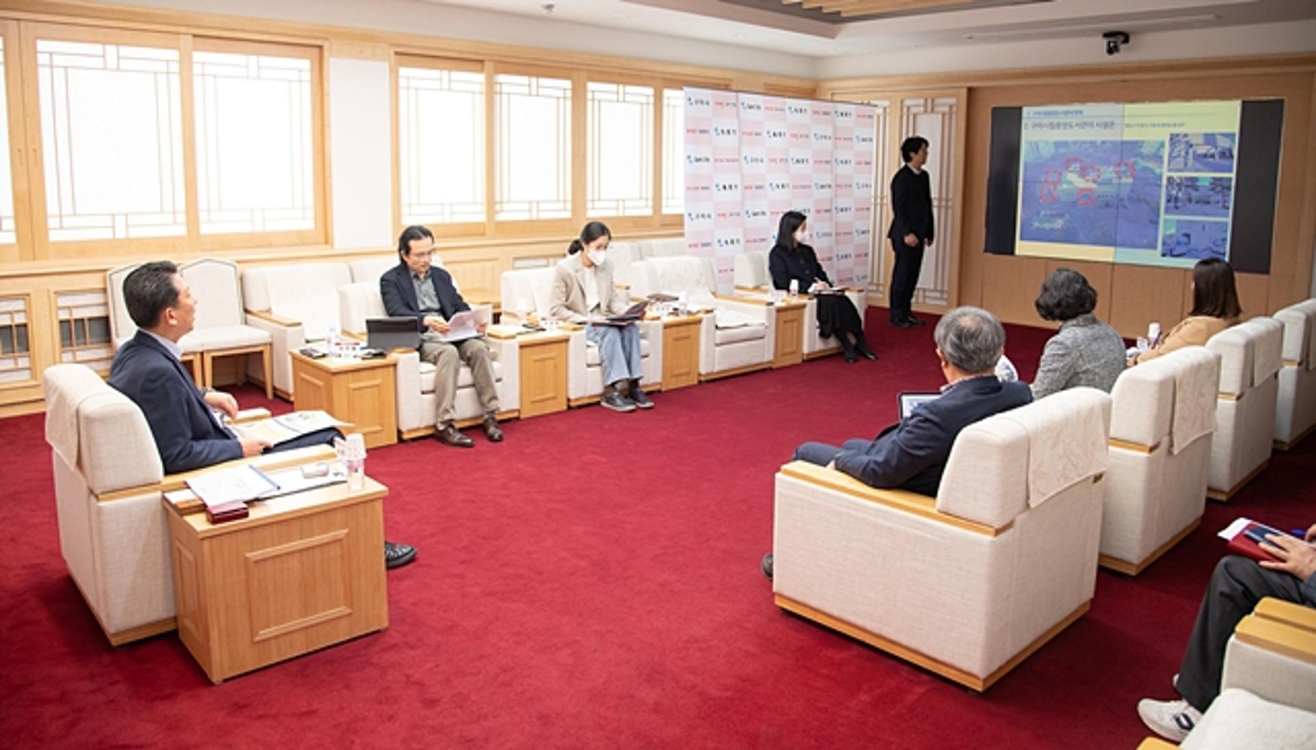 구미시, '시립중앙도서관 리모델링 용역' 중간보고회