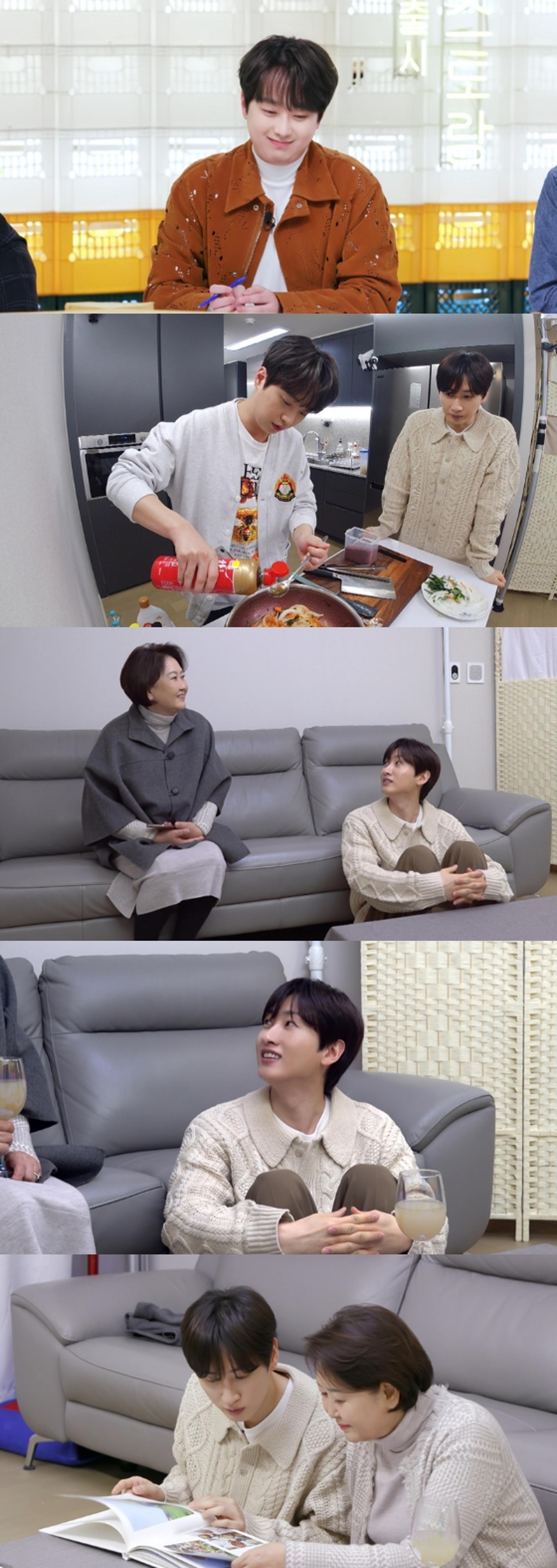 이찬원 열혈팬?… 은혁 母, "오래도록 노래해줘요"