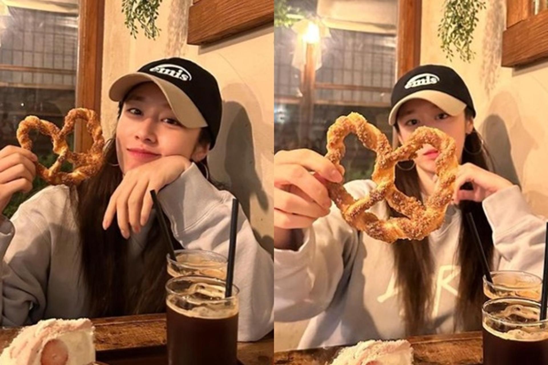 달달한 '신혼'… 티아라 지연, ♥황재균 향한 하트?