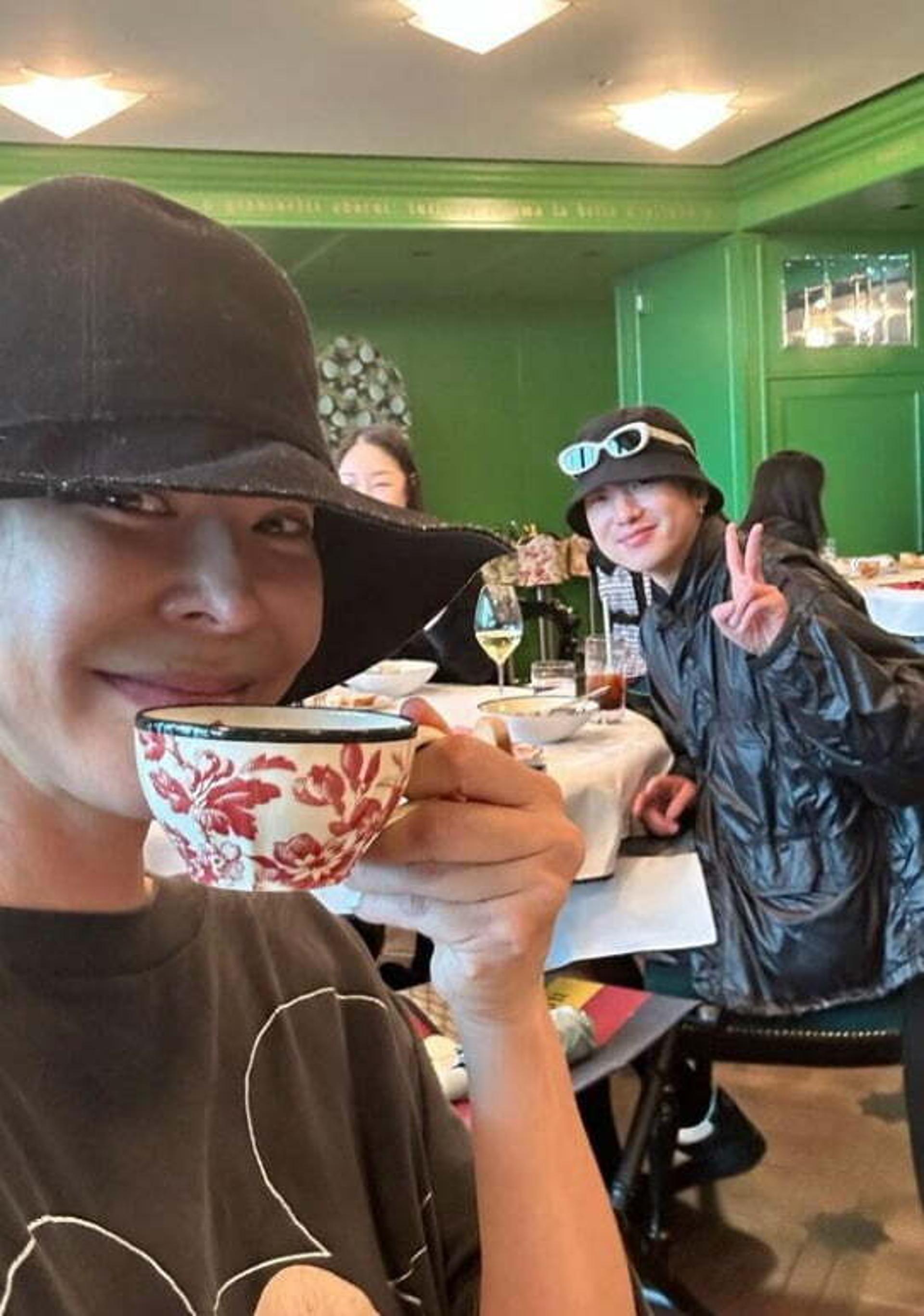 명품 G사 레스토랑서 ○○○ 만났다?… 이혜영 "횡재"