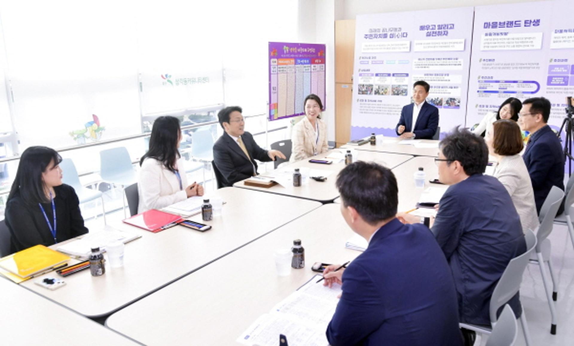 강기정 시장, 광주다움 통합돌봄 최일선 현장서 '정책소풍'