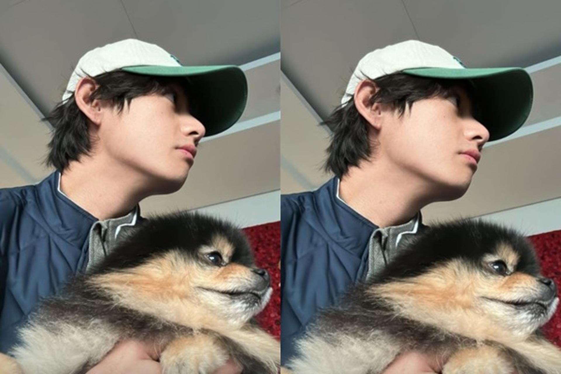 "사랑하면 닮는다더니"… BTS 뷔, ○○○과 똑닮았네?
