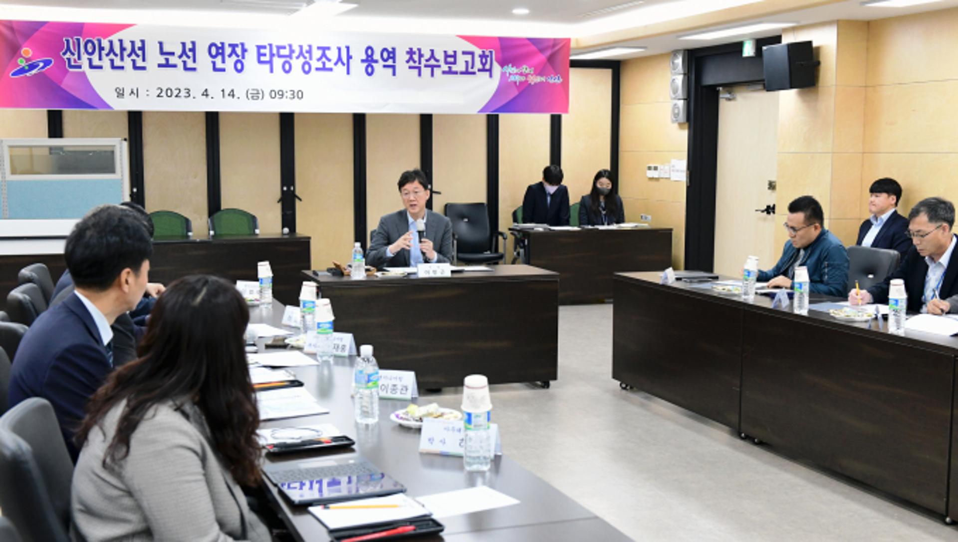 이민근 안산시장 "신안산선 노선연장 타당성 확보후 국토부에 건의"
