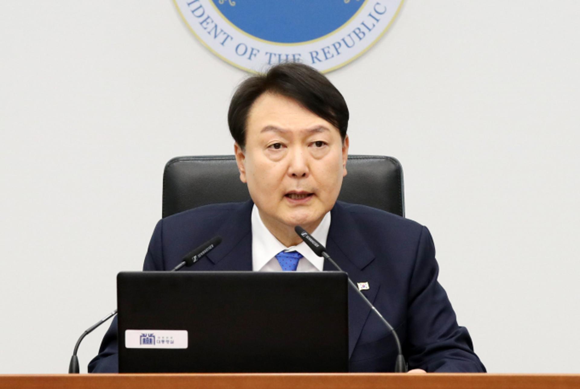 尹 "한·미, 회복력 있는 가치 동맹"… 美도청 논란 후 첫 언급
