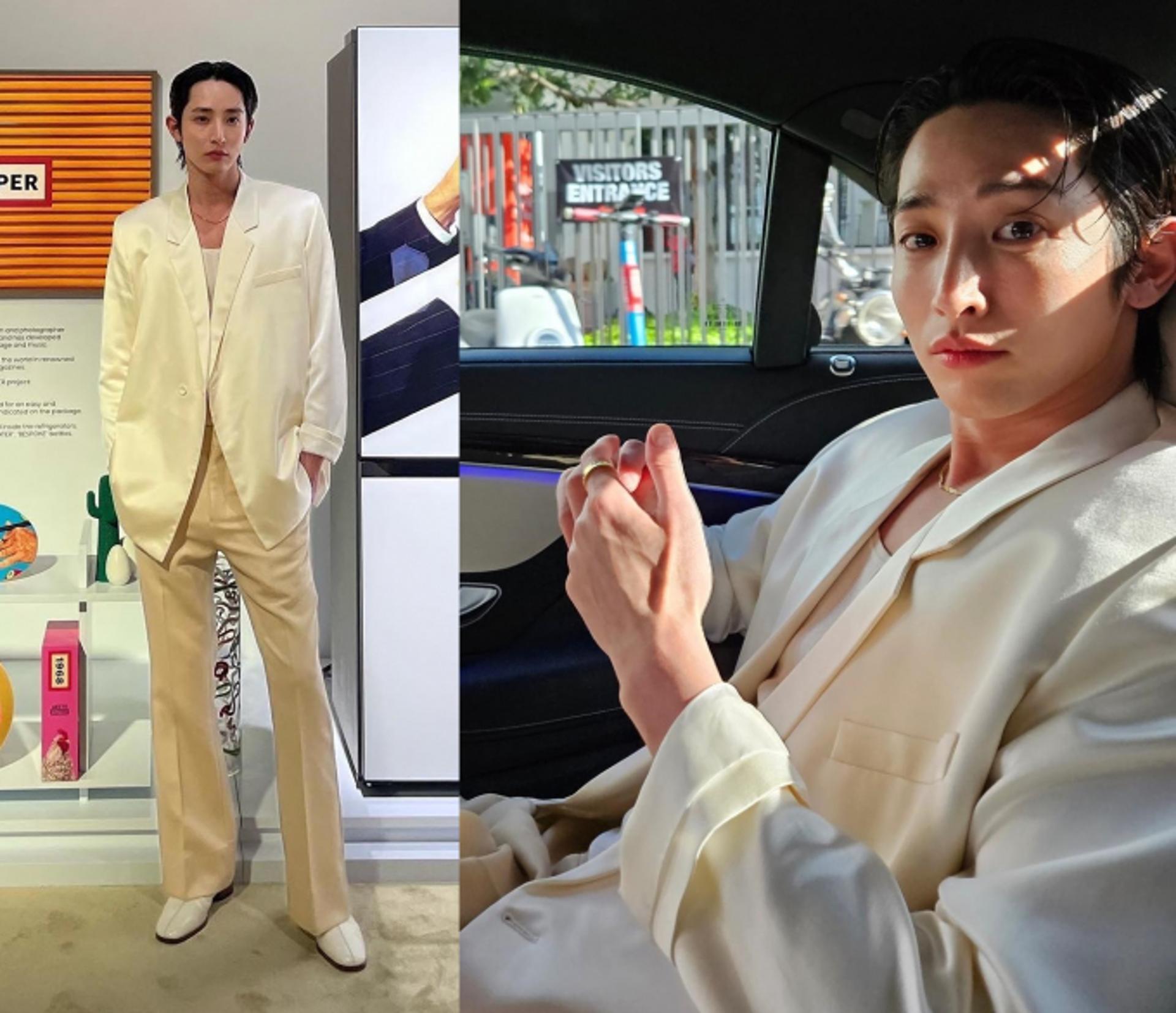 이수혁, 젠더리스 무드 부츠컷 팬츠룩…우아한 카리스마
