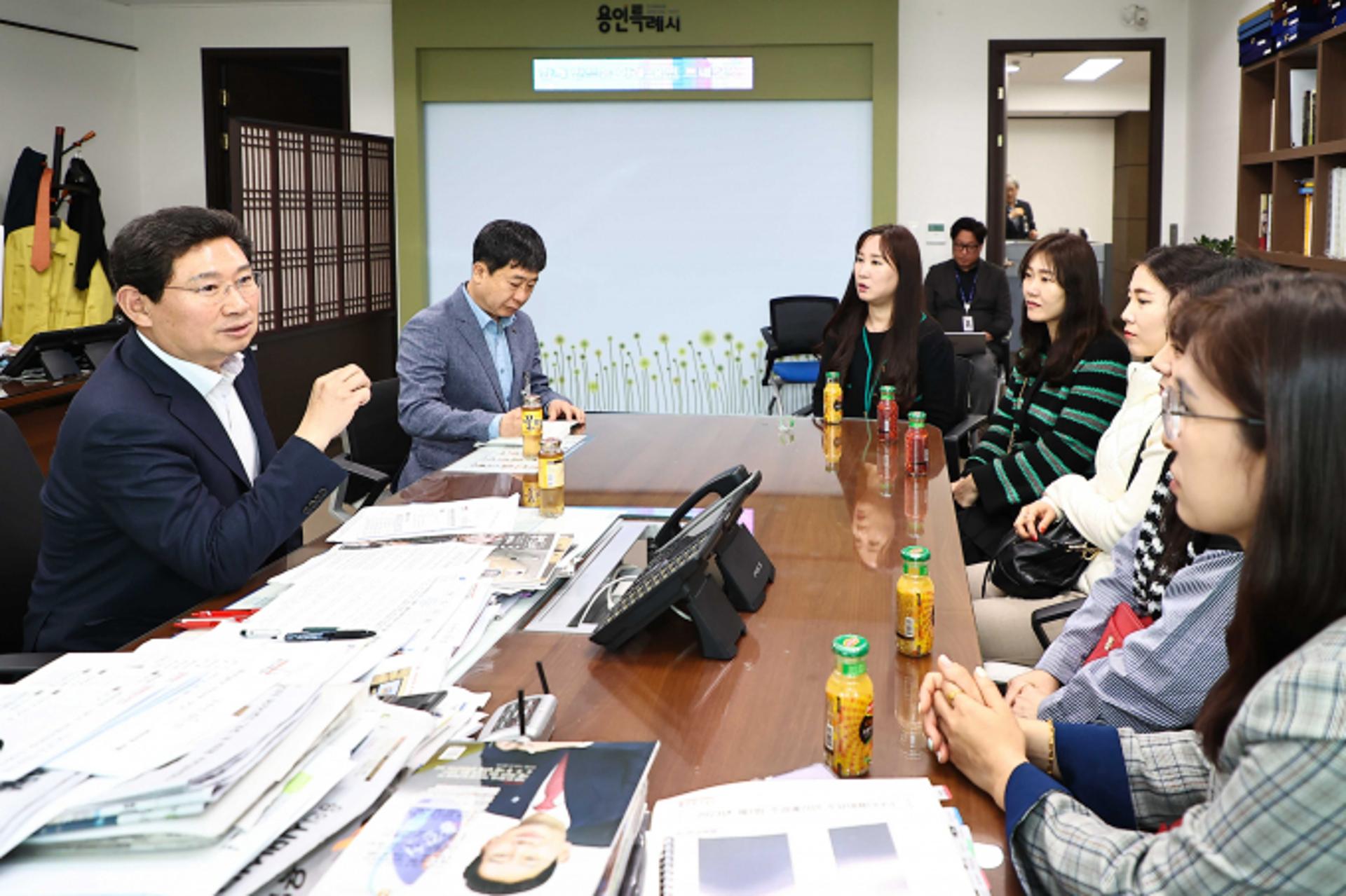 이상일 용인특례시장 "기흥역세권 중학교 반드시 설립할 것"