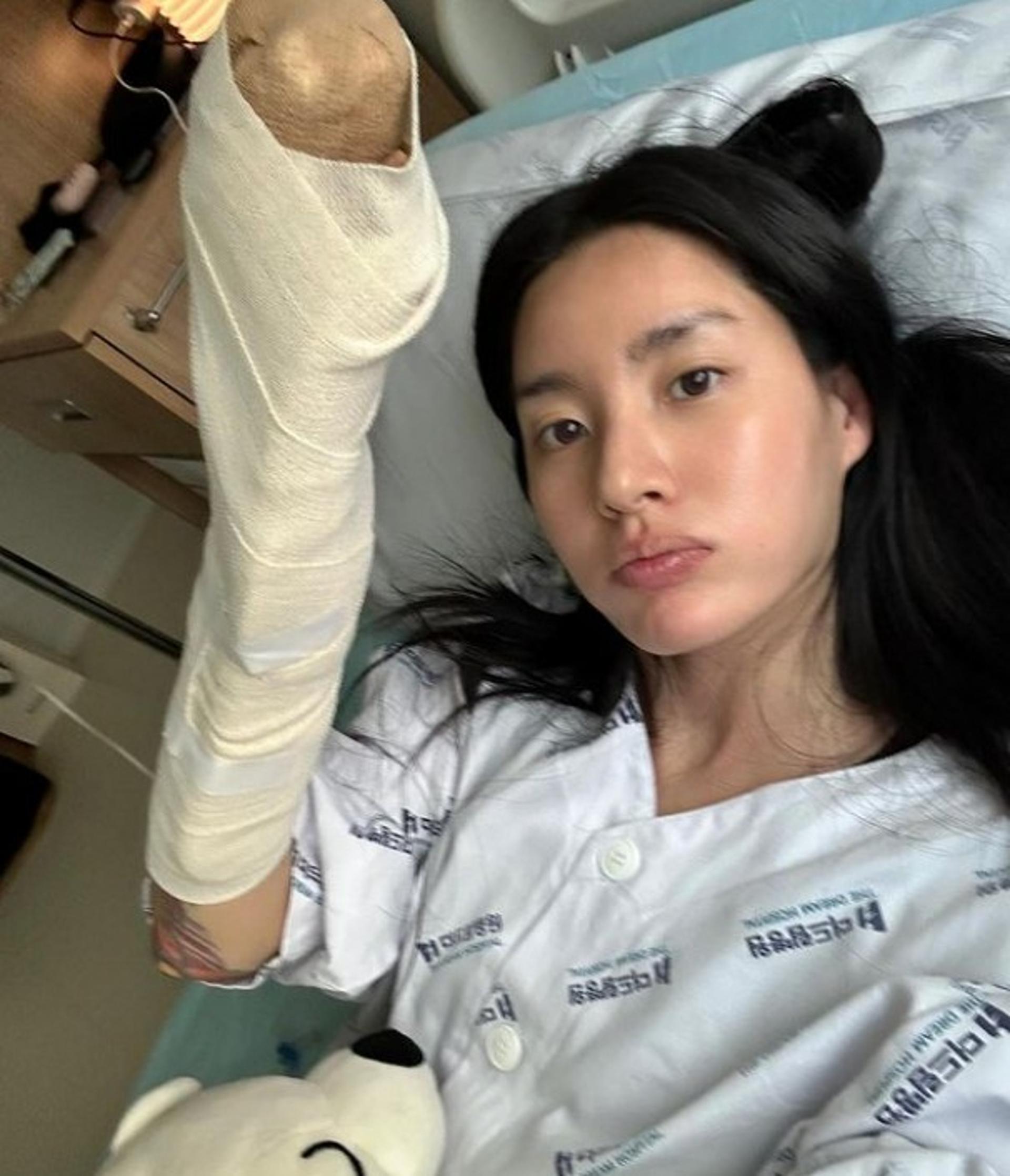 '스우파' 모니카, 뒤늦게 알린 부상 소식… "치료 시기 놓쳐 수술"