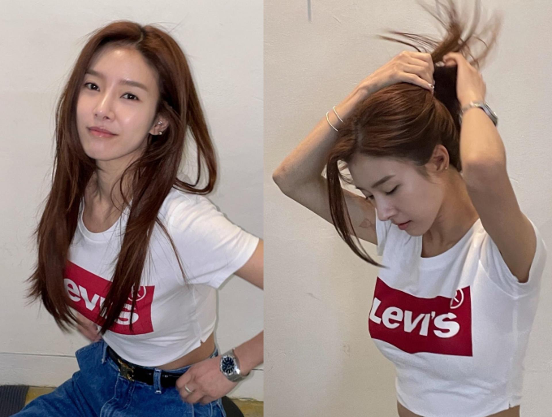 "좋아해요"…김소은, 청순 비주얼로 수줍은 고백