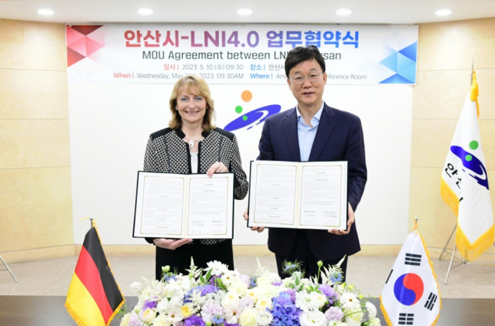 안산시, 독일 LNI4.0과 손잡고 4차산업 전환 가속페달
