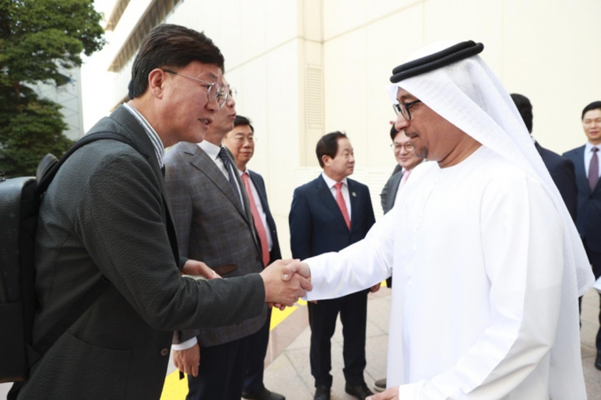 이민근 안산시장, UAE 아부다비서 '기업유치·교류협력 확대' 논의