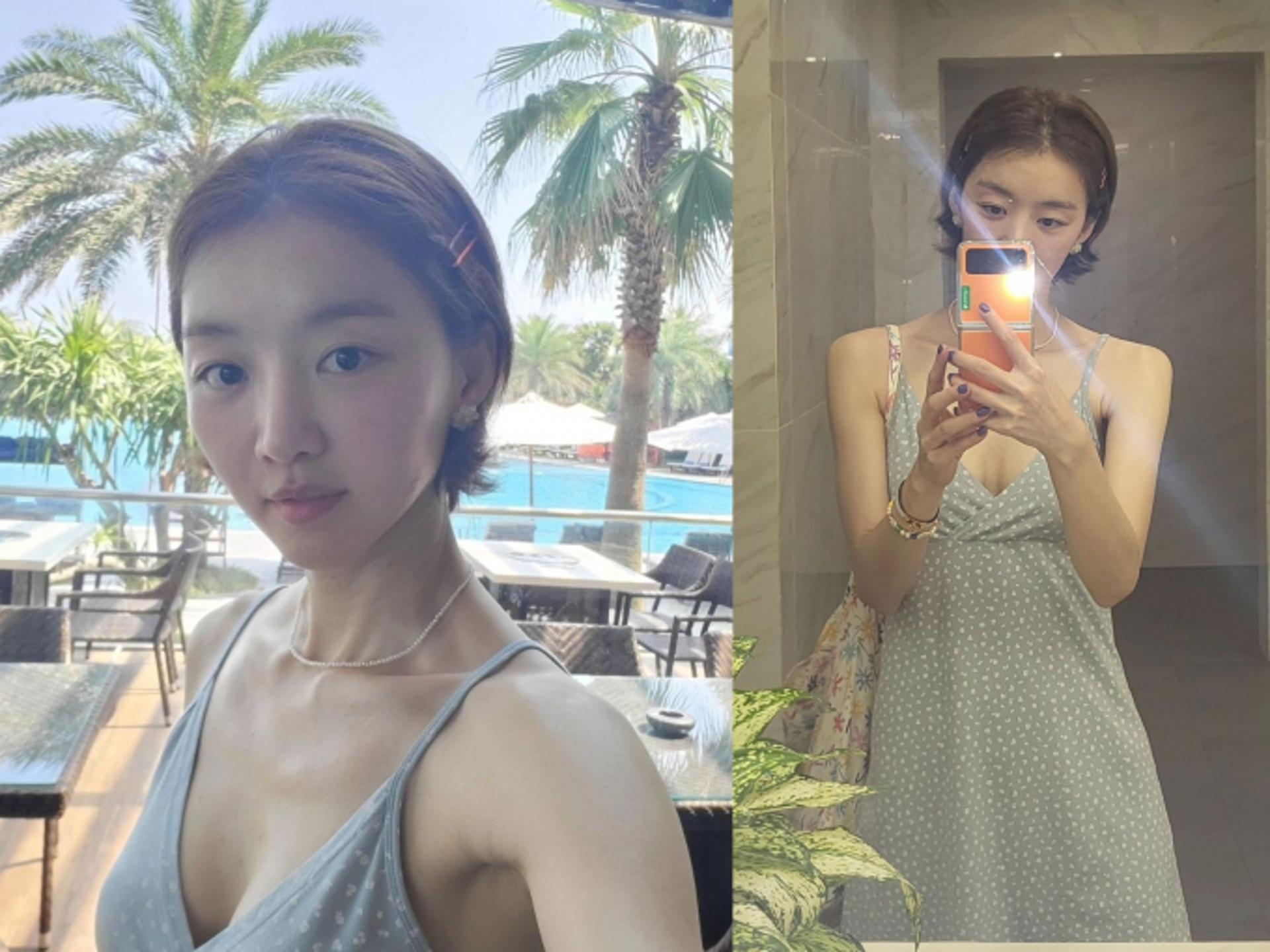장희진, 베트남서 뽐낸 청순 생얼+늘씬 볼륨 몸매